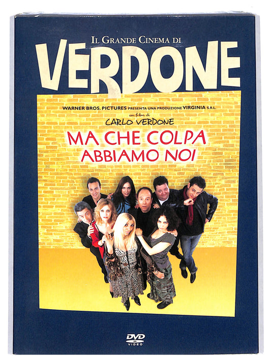 EBOND Il Grande Cinema di Verdone - ma che colpa abbiamo noi DVD DB622656