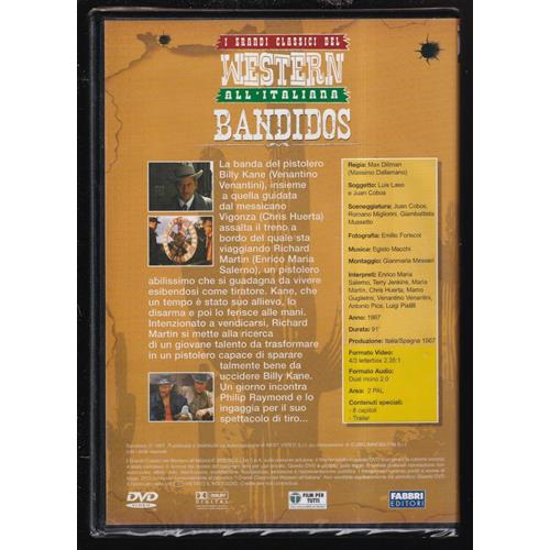 EBOND Bandidos I Grandi Classici Del Western All'italiana Editoriale DVD DB622926