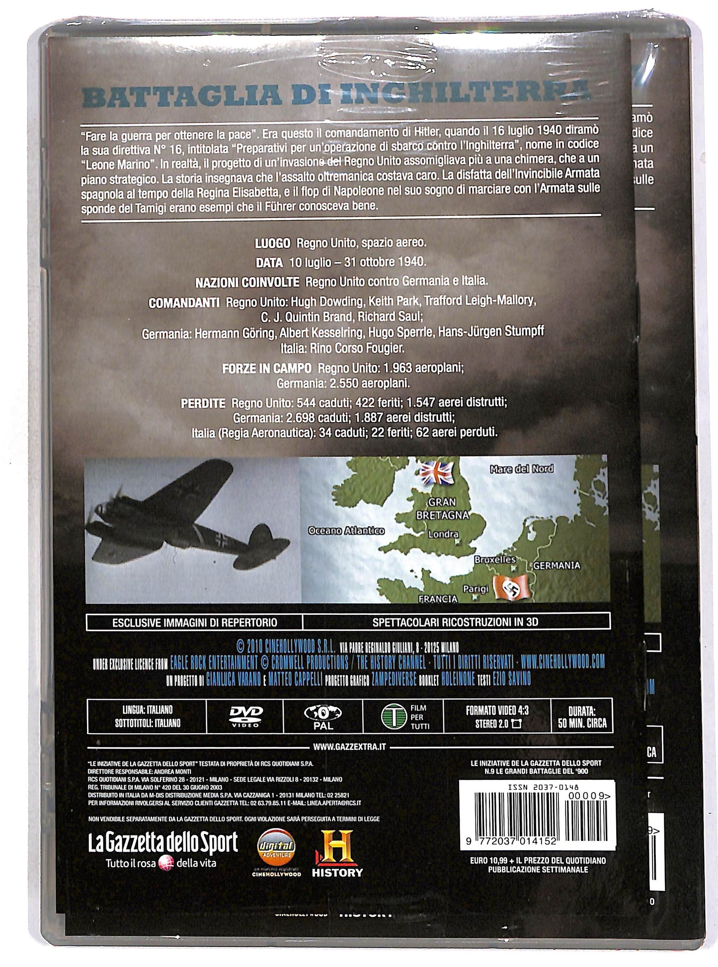 EBOND Grandi battaglie del 900 - Battaglia di Inghilterra EDITORIALE DVD DB622928