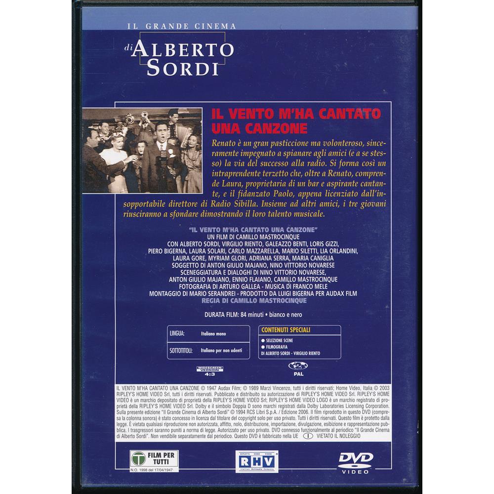 EBOND Il vento m'ha cantato una canzone DVD DB623329