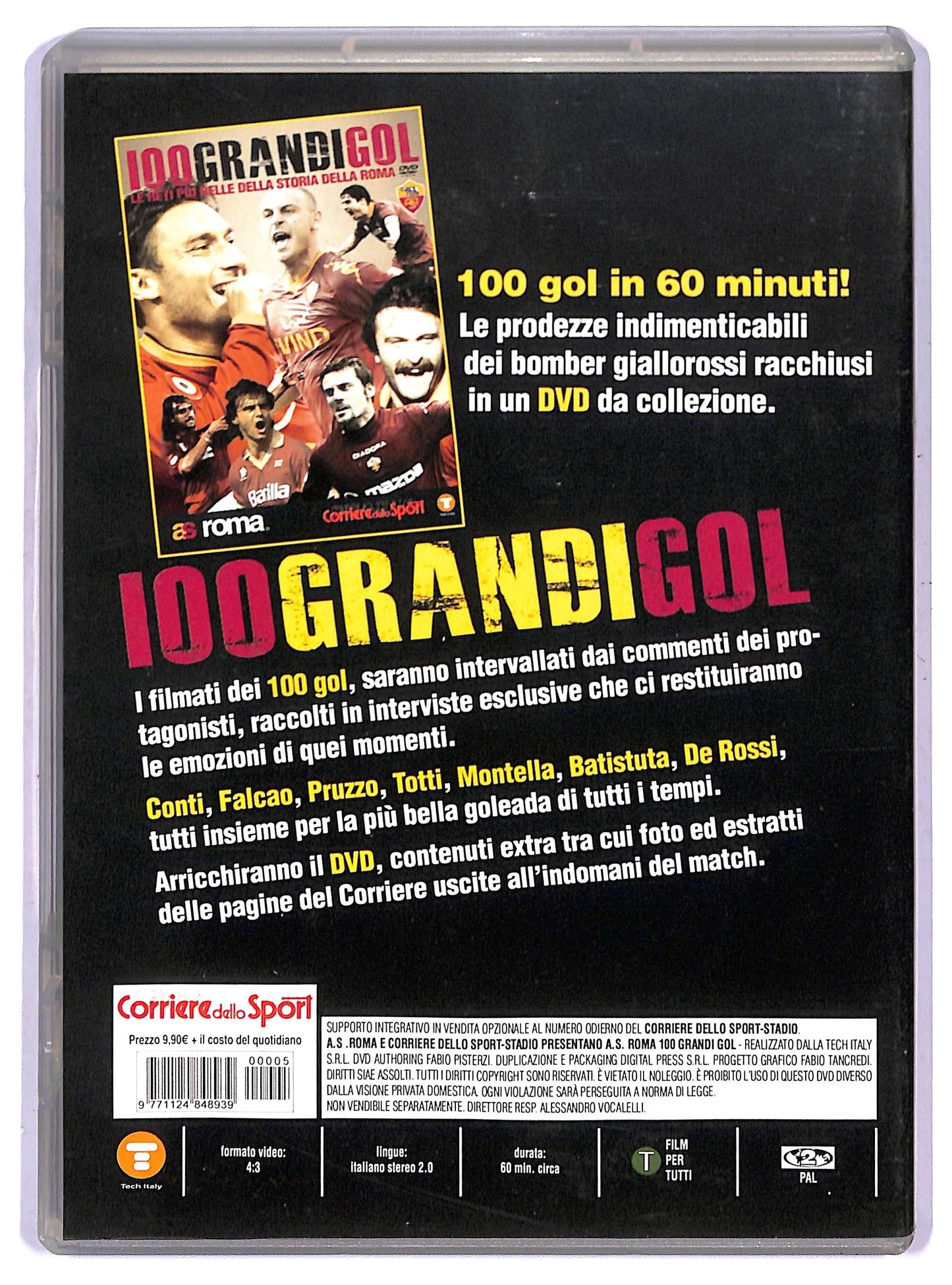 EBOND 100 Grandi Gol Le Reti Piu Belle Della Roma EDITORIALE DVD DB624109