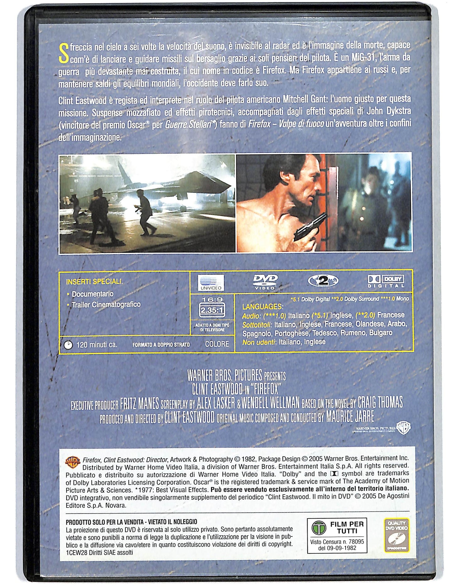 EBOND Firefox volpe di fuoco EDITORIALE DVD DB624449