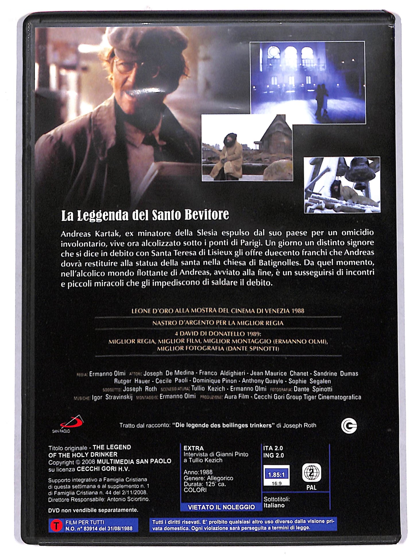 EBOND La leggenda del santo bevitore EDITORIALE DVD DB624634