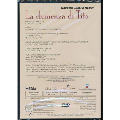 EBOND La clemenza di Tito - Wolfgang Amadeus Mozart DVD DB624821