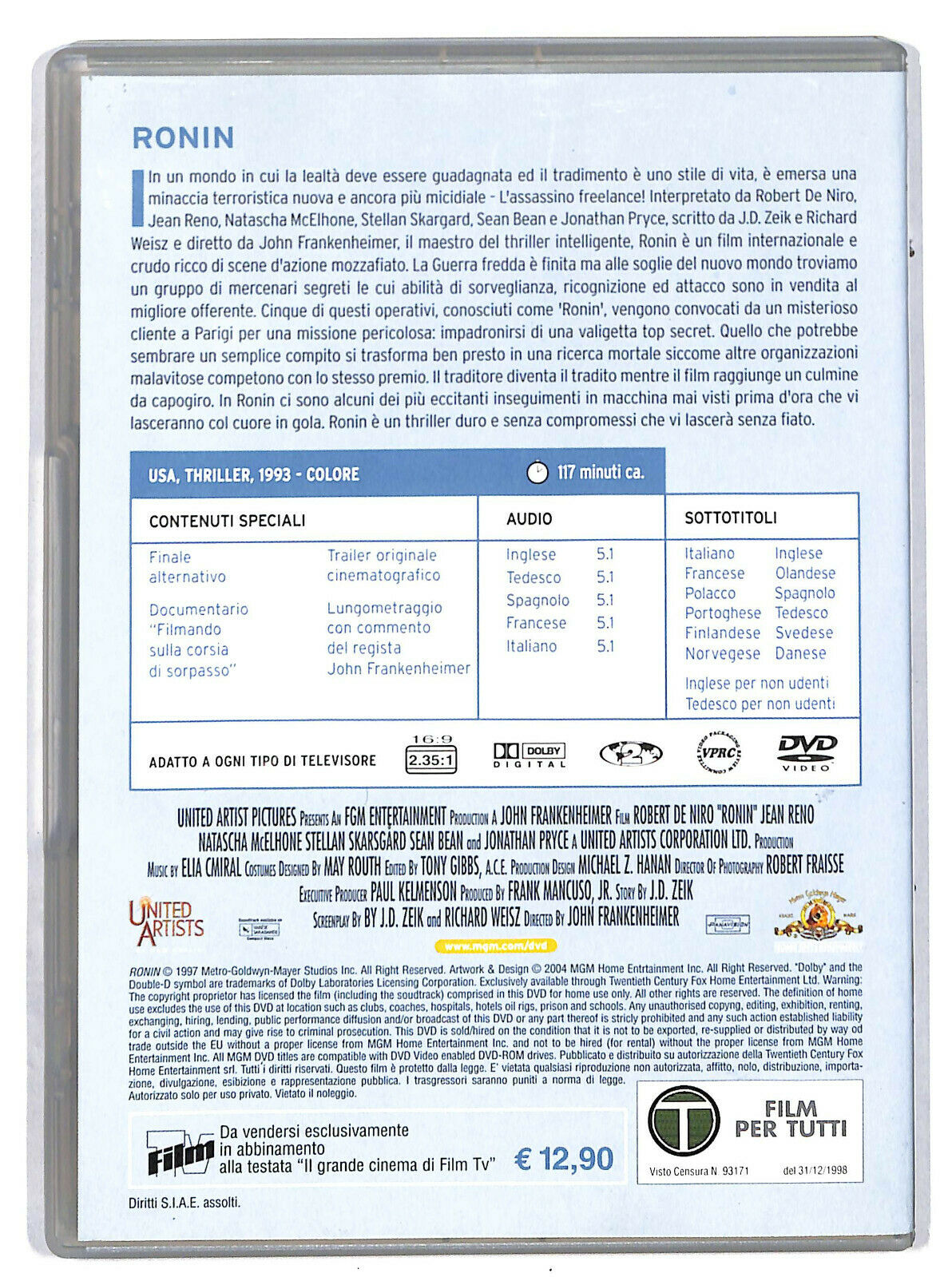 EBOND Ronin  Editoriale DVD DB625402