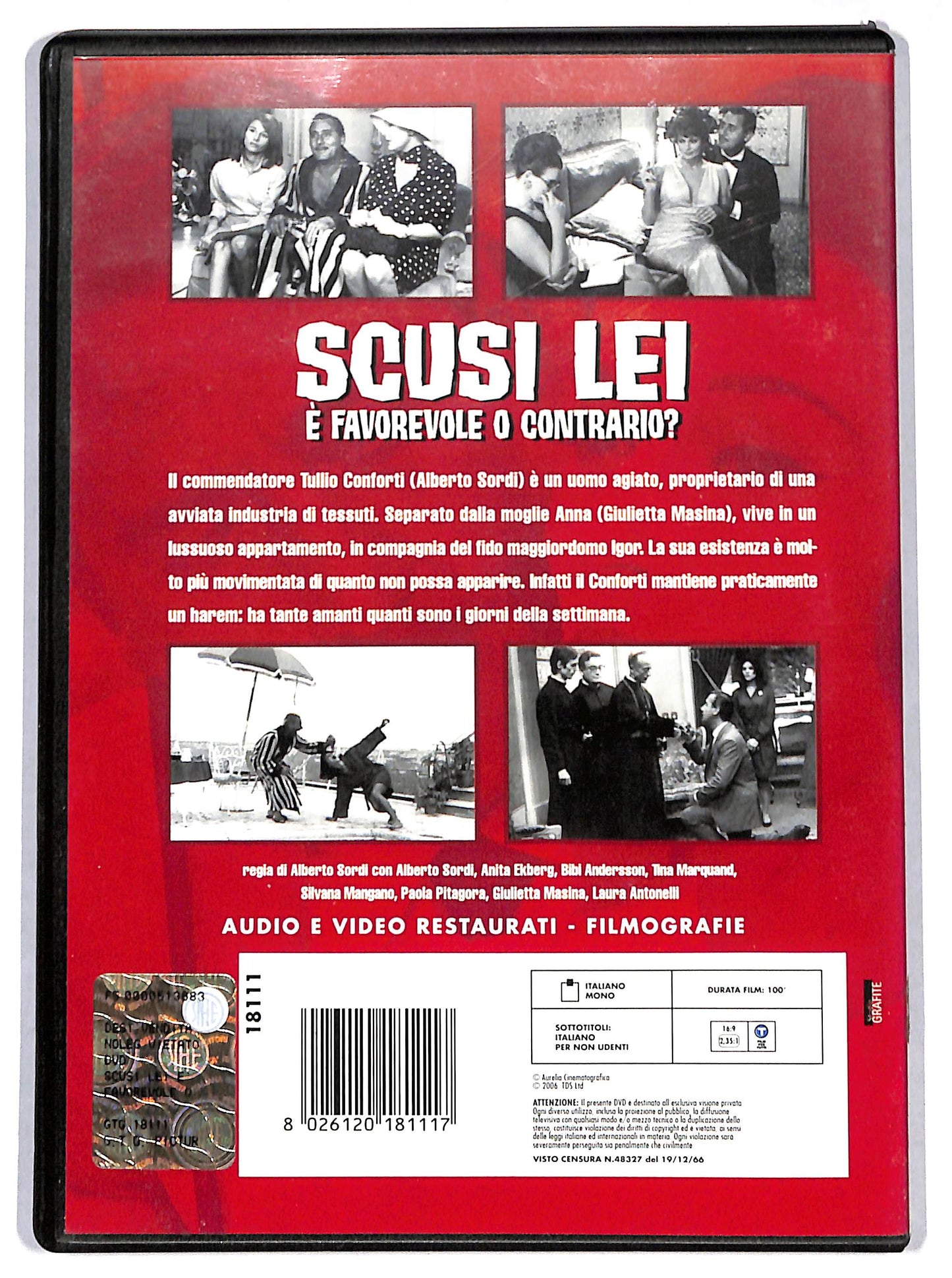 EBOND scusi lei e favorevole o contrario? DVD DB626114