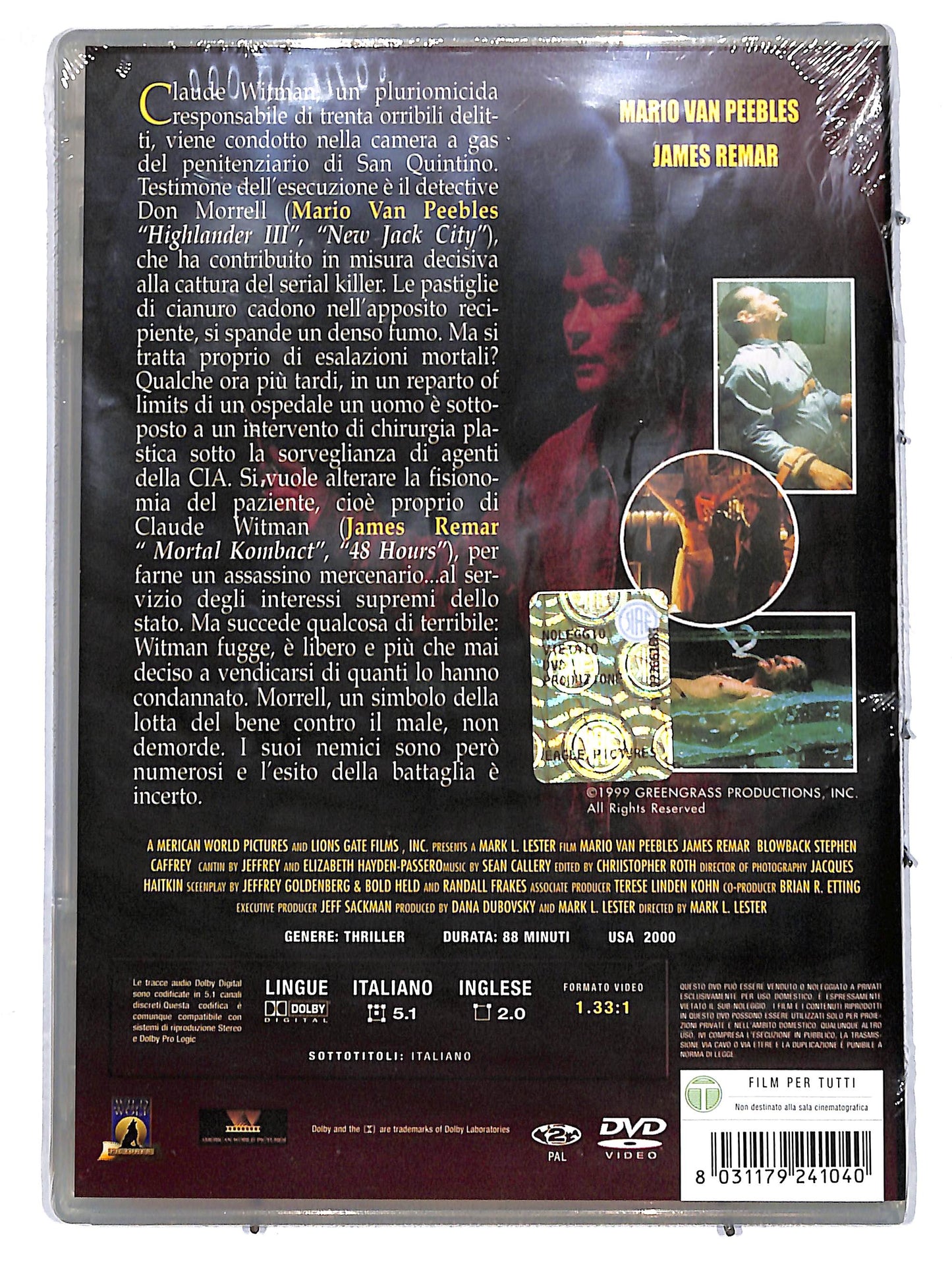 EBOND blowback SLIMCASE DVD DB626137