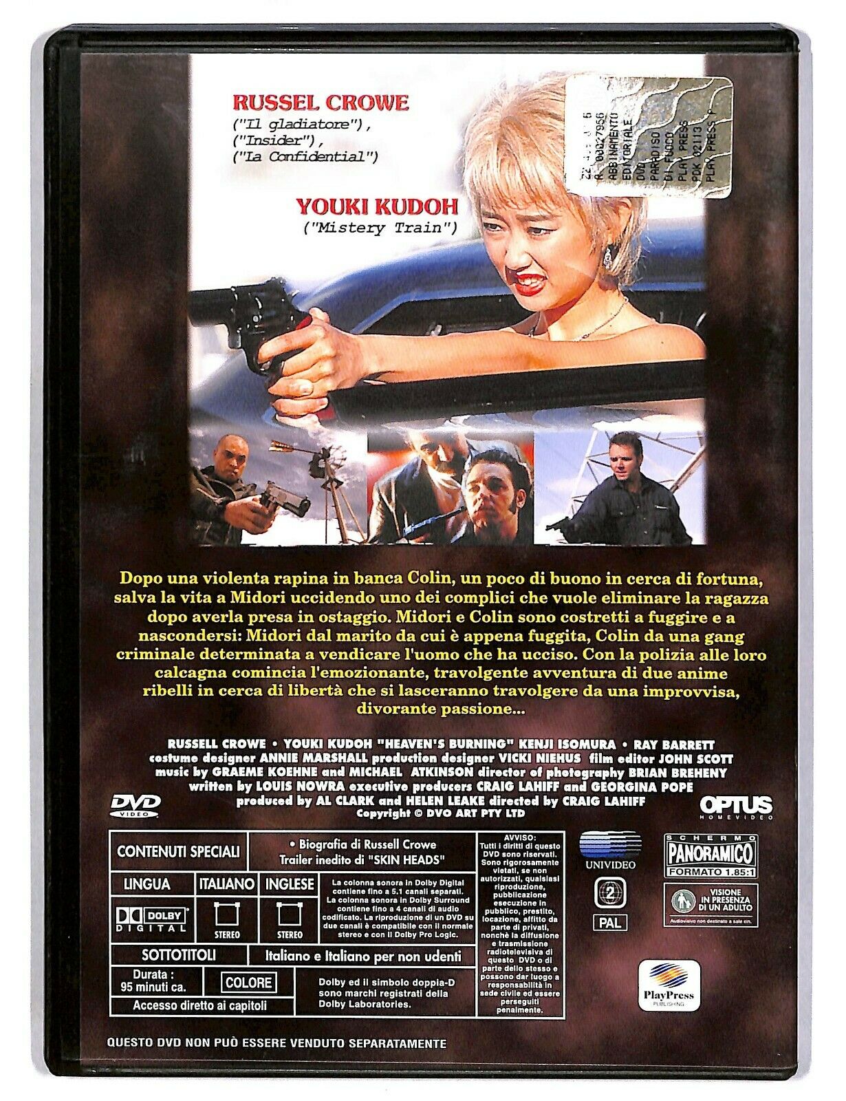 EBOND Paradiso Di Fuoco Con Russell Crowe Editoriale NOLEGGIO DVD DB626158