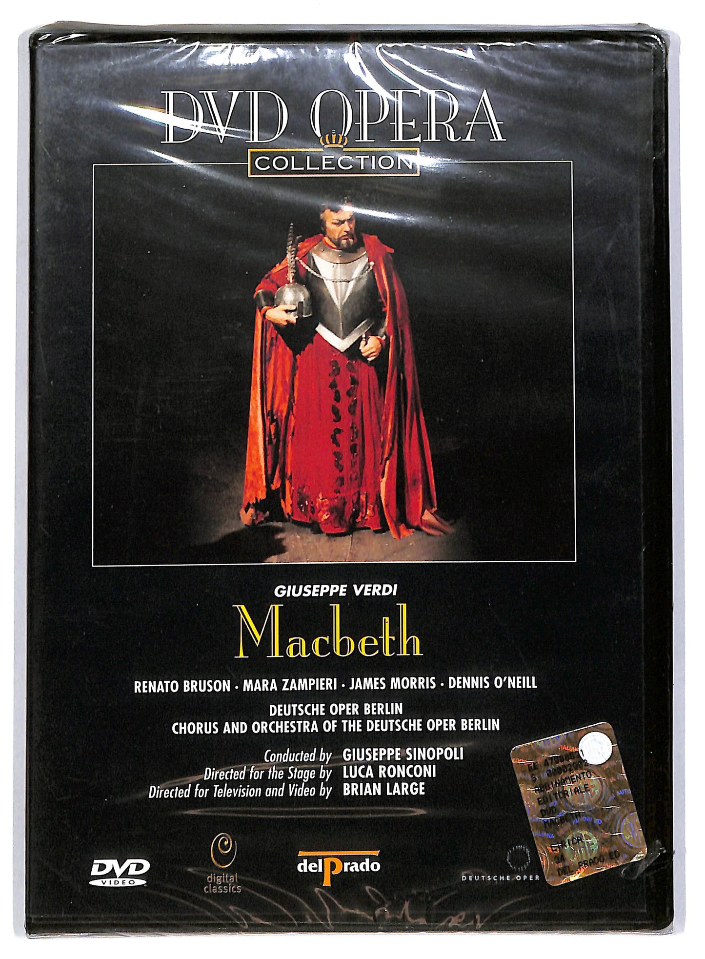 EBOND Dvd Opera Collection Macbeth Verdi + Fascicolo EDITORIALE DVD DB626319