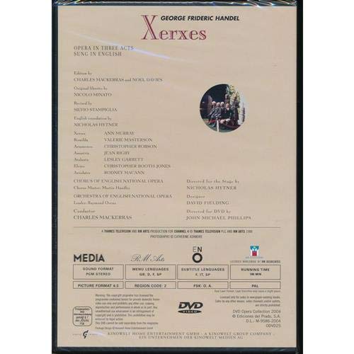 EBOND Xerxes - George Friedric Handel - Opera Collection - Del Prato DVD DB626328