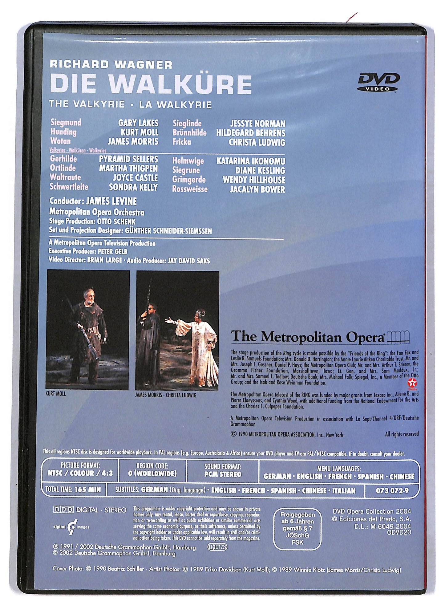EBOND Richard Wagner Die Walkure - Opera Collection EDITORIALE DVD DB626337