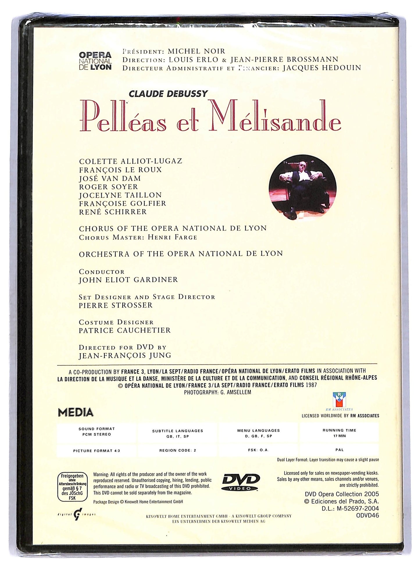 EBOND Opera Collection - Pelleas et Melisande EDITORIALE DVD DB626362