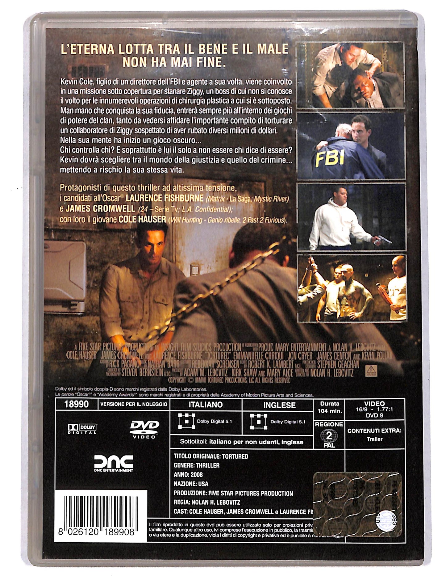 EBOND Tortured NOLEGGIO DVD DB626635