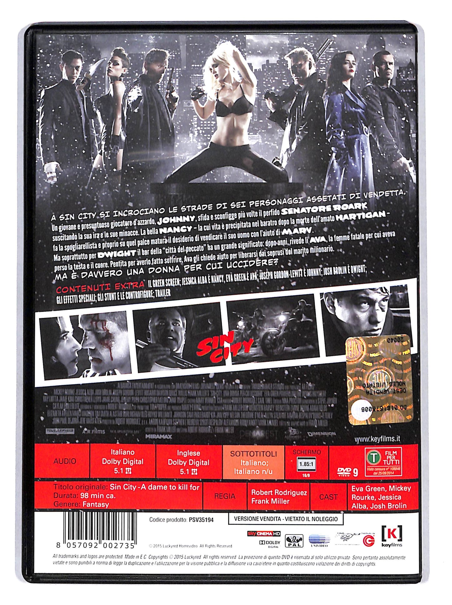 EBOND Sin City DVD DB626703
