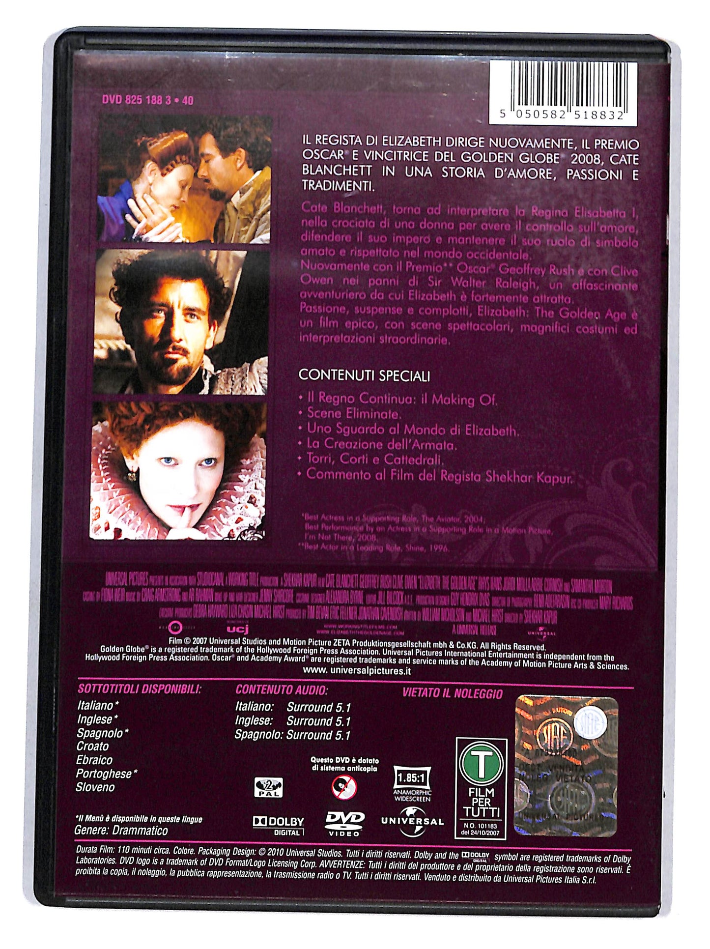 EBOND Elizabeth -the Golden Age DVD DB626712