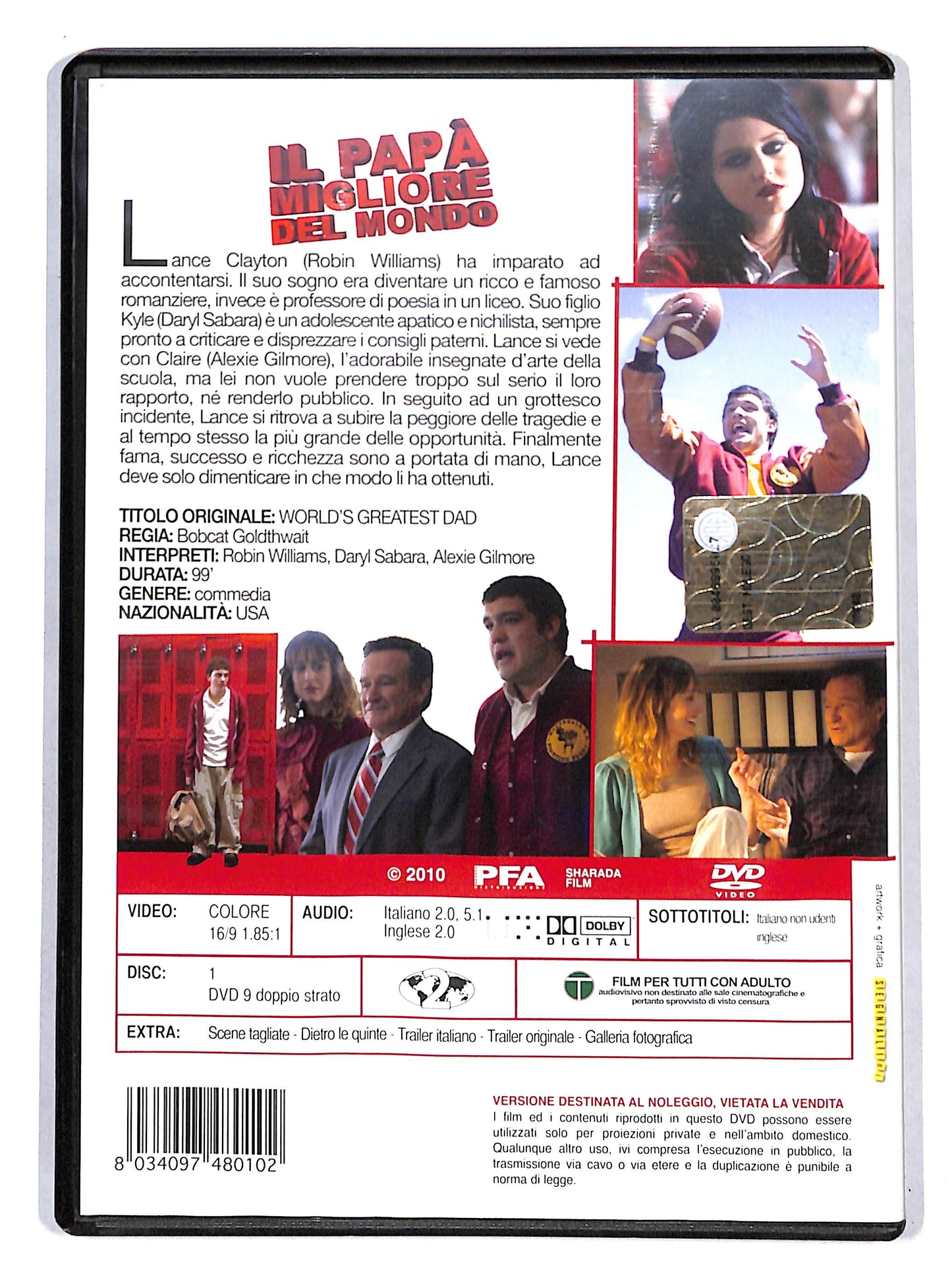 EBOND Il papa migliore del mondo NOLEGGIO DVD DB626714