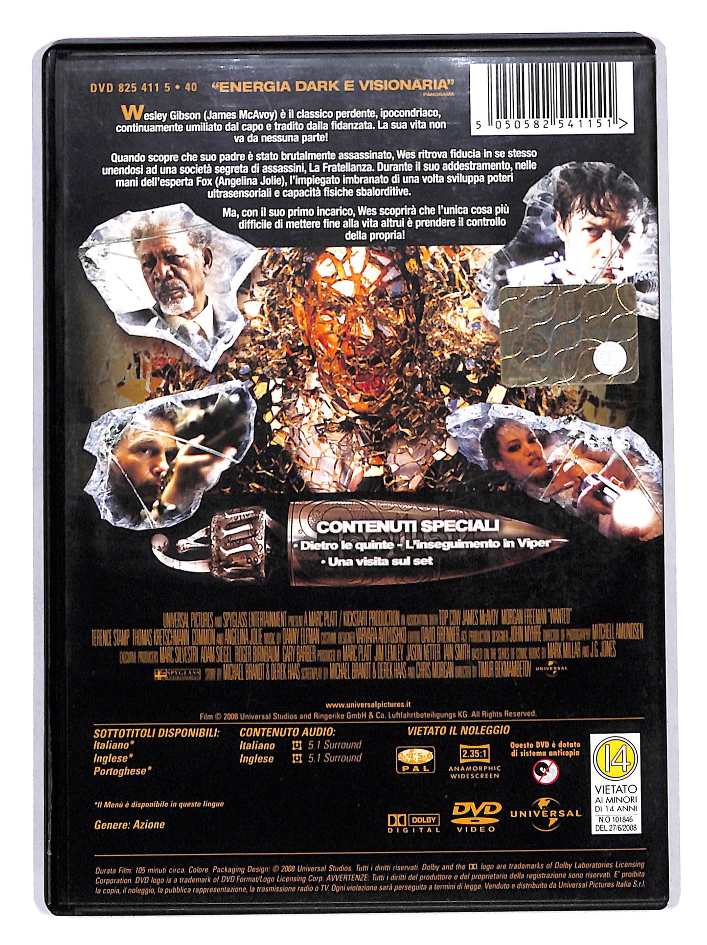 EBOND Wanted - Scegli Il Tuo Destino DVD DB626737
