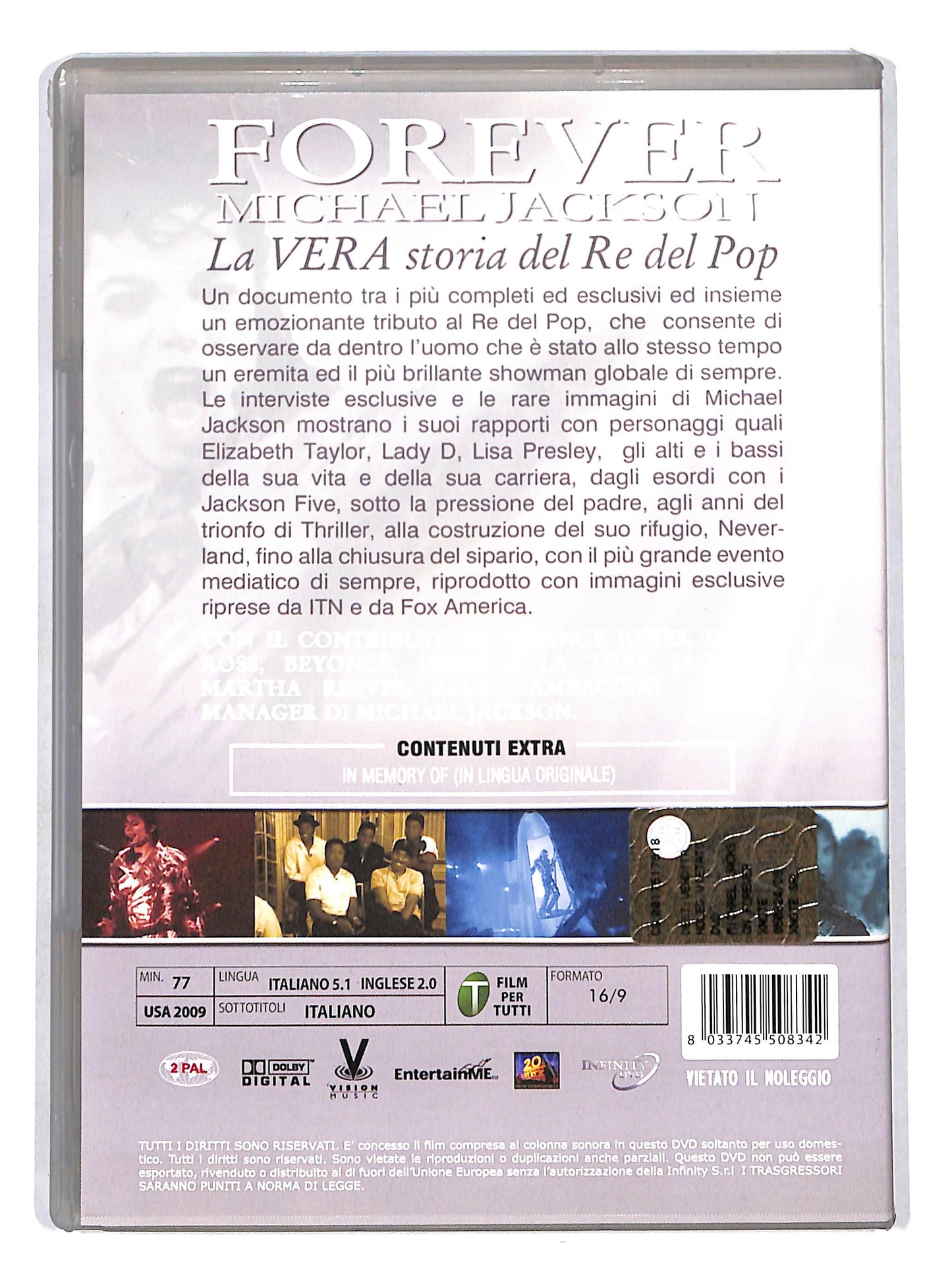 EBOND FOREVER Michael Jackson DVD DB626760