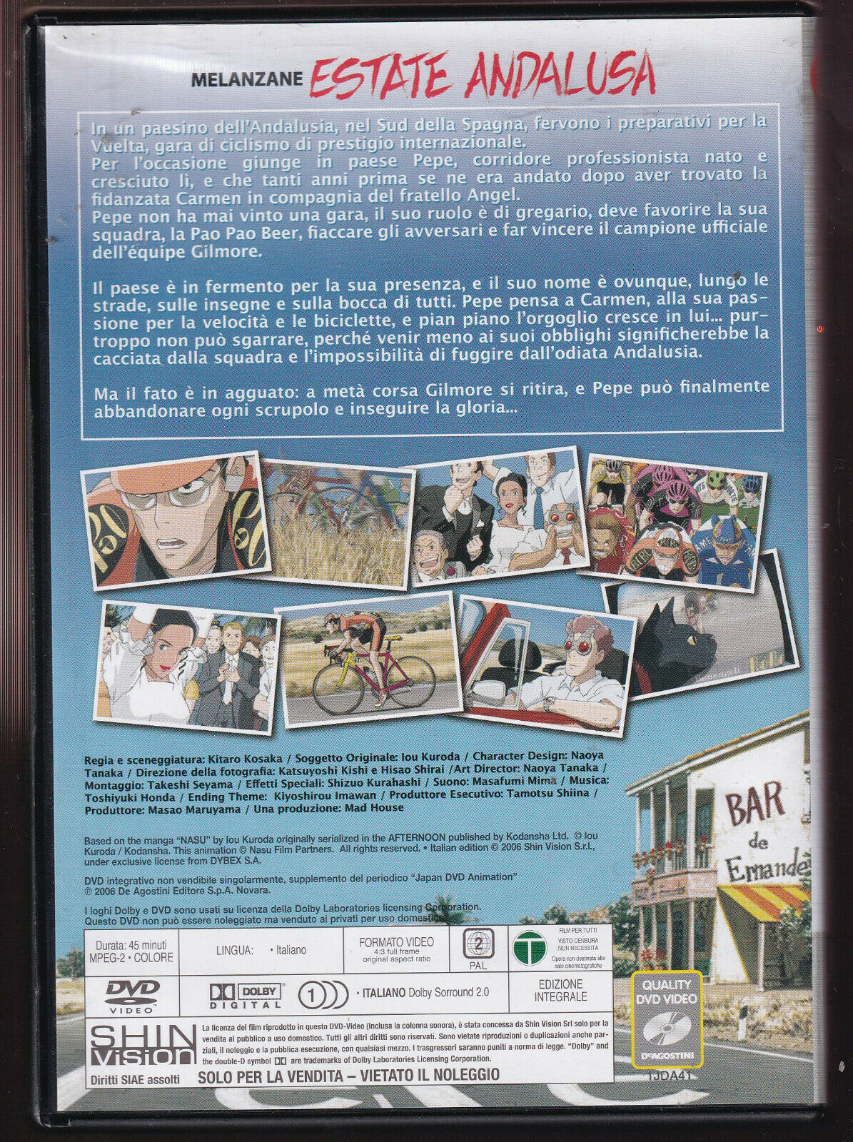 EBOND Melanzane Estate Andalusa Editoriale Deagostini DVD DB626901