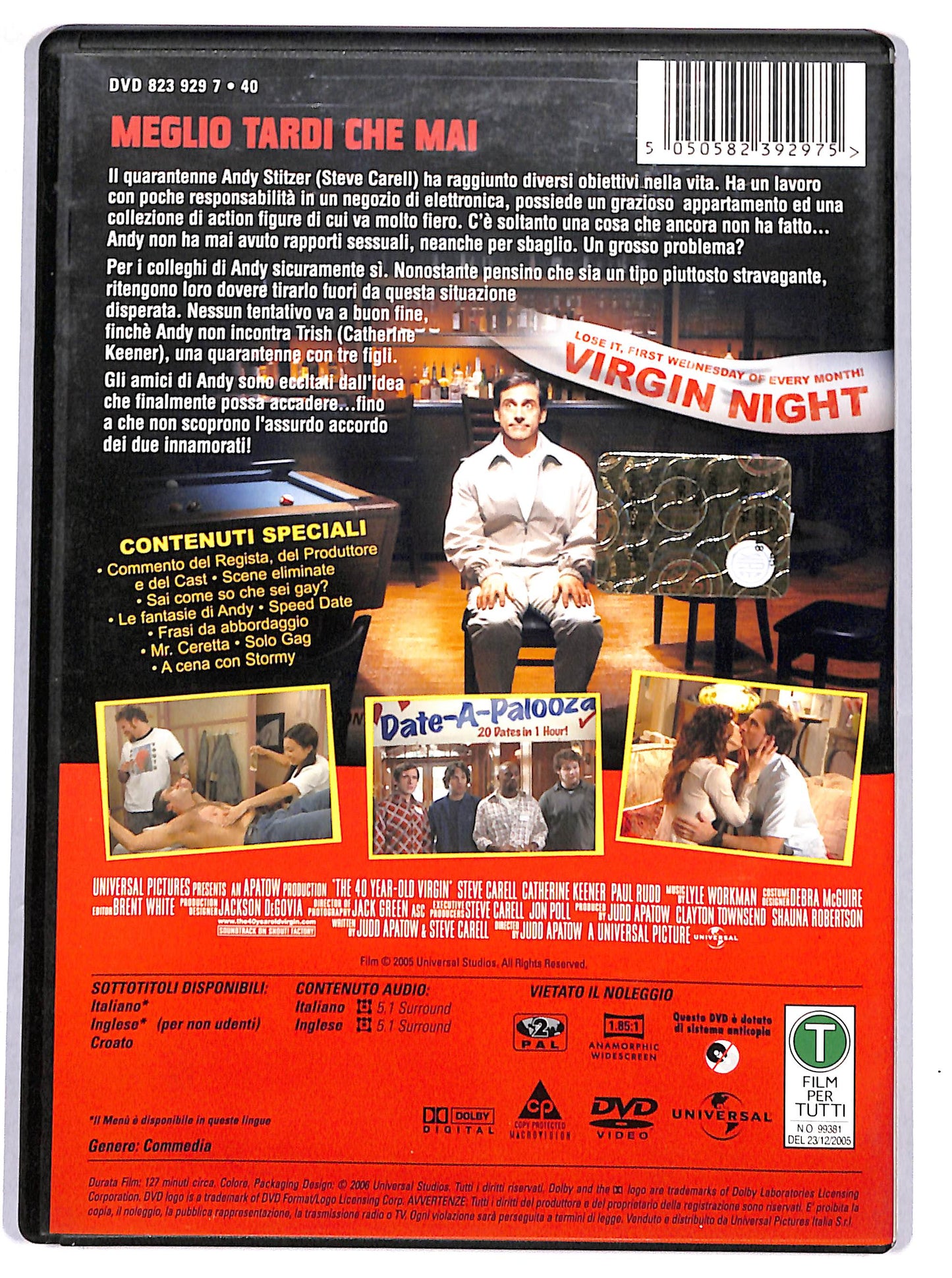 EBOND 40 anni vergine DVD DB626905