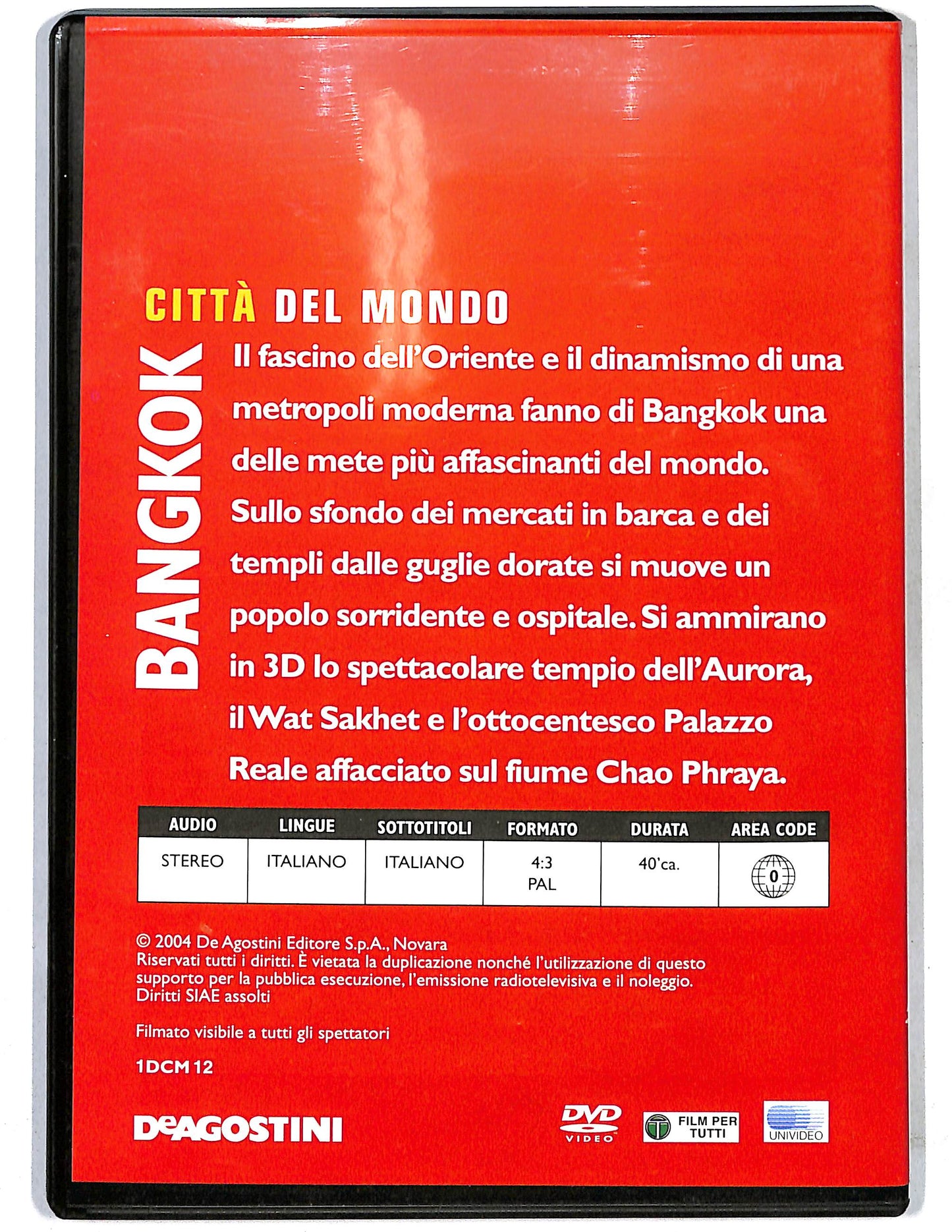 EBOND Citta del mondo Bangkok EDITORIALE DVD DB626920