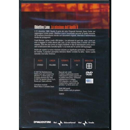 EBOND Obiettivo Luna - La missione dell'Apollo 8 - n.10 DVD DB627105