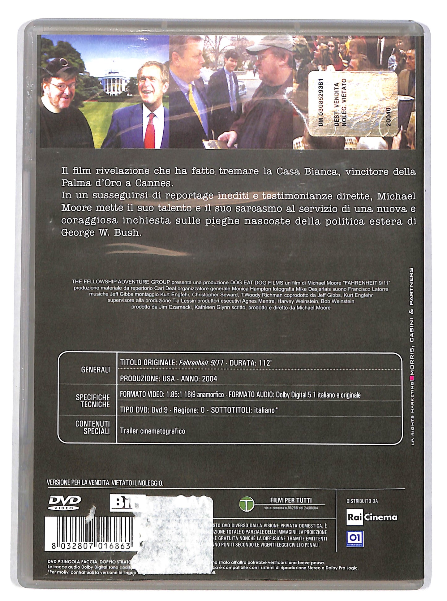 EBOND Fahrenheit 9 - 11 DVD DB627302