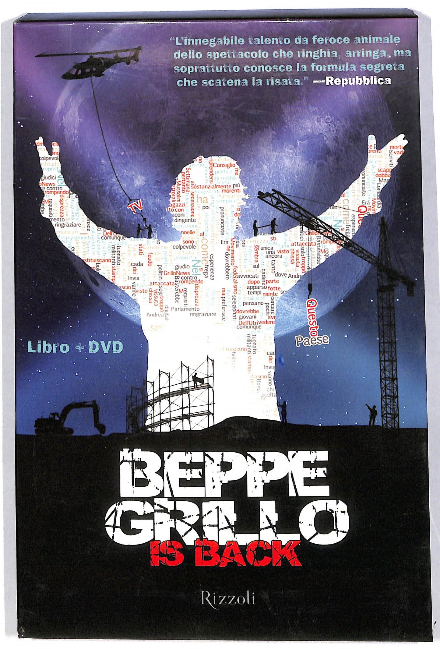 EBOND Beppe Grillo is back - libro e DVD DB627306