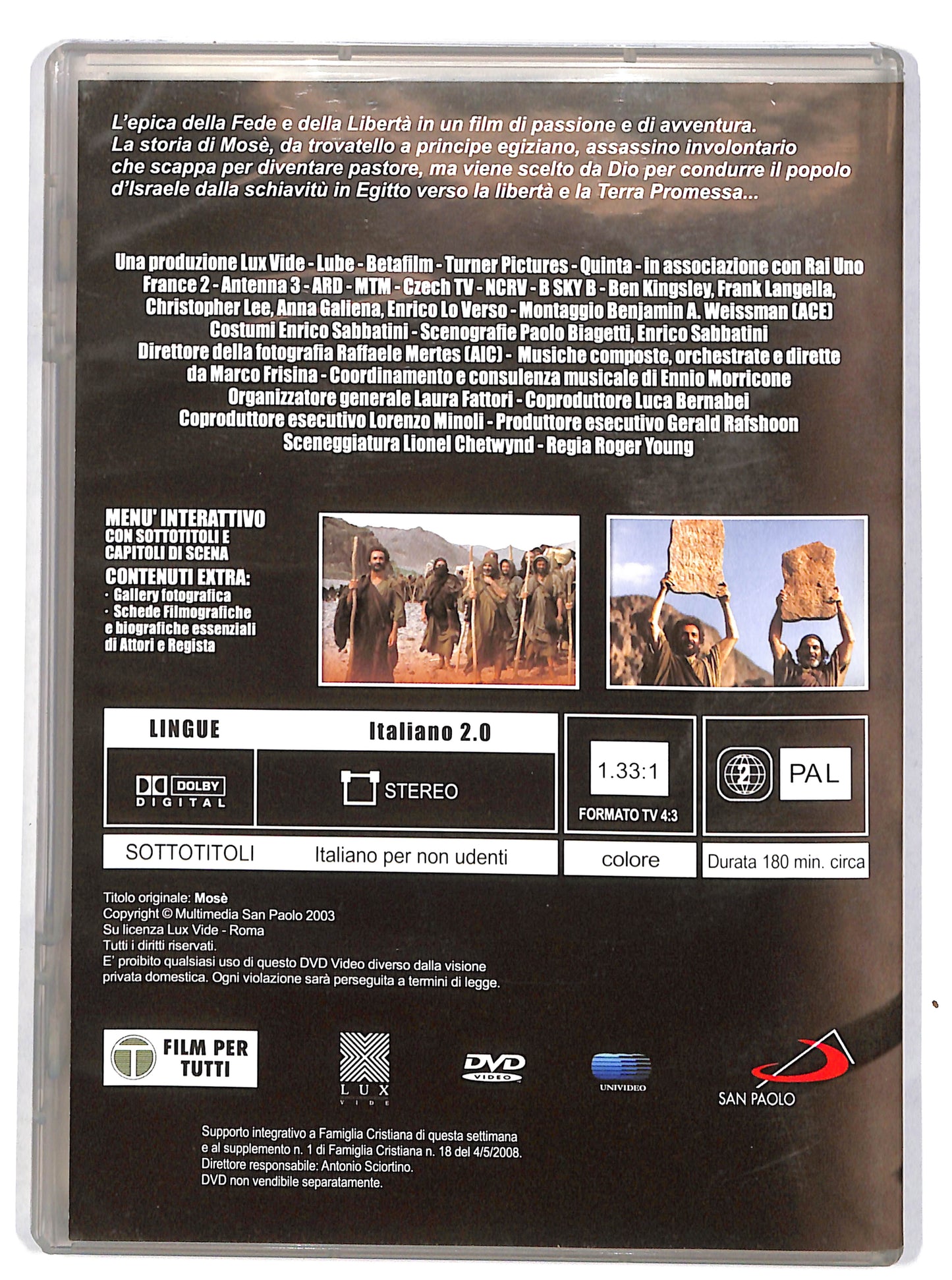 EBOND Mose EDITORIALE DVD DB627323