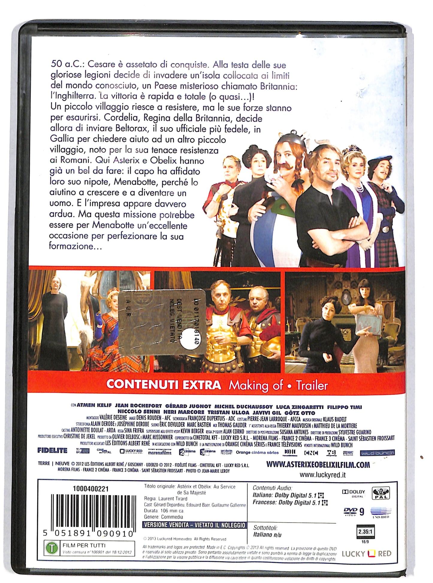 EBOND Asterix & Obelix al servizio di Sua Maesta DVD DB627325