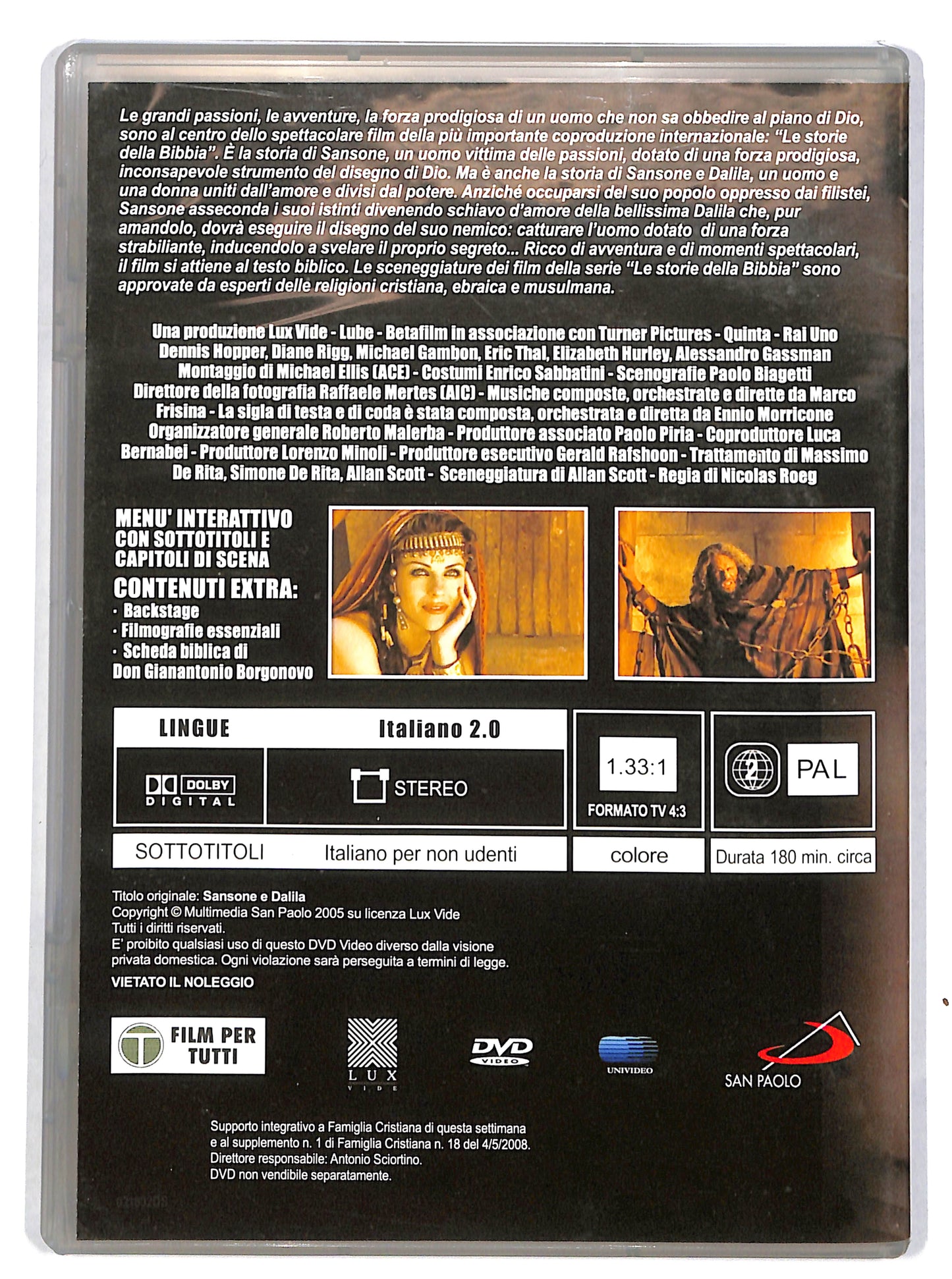 EBOND Sansone e Dalila EDITORIALE DVD DB627335