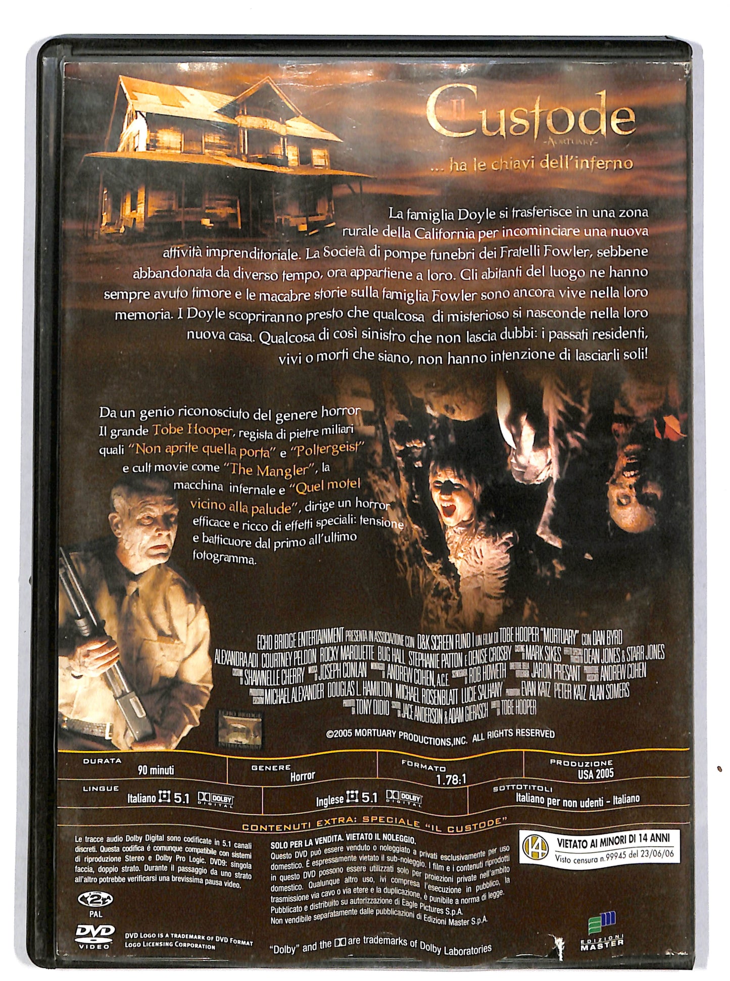 EBOND Il custode EDITORIALE DVD DB627336