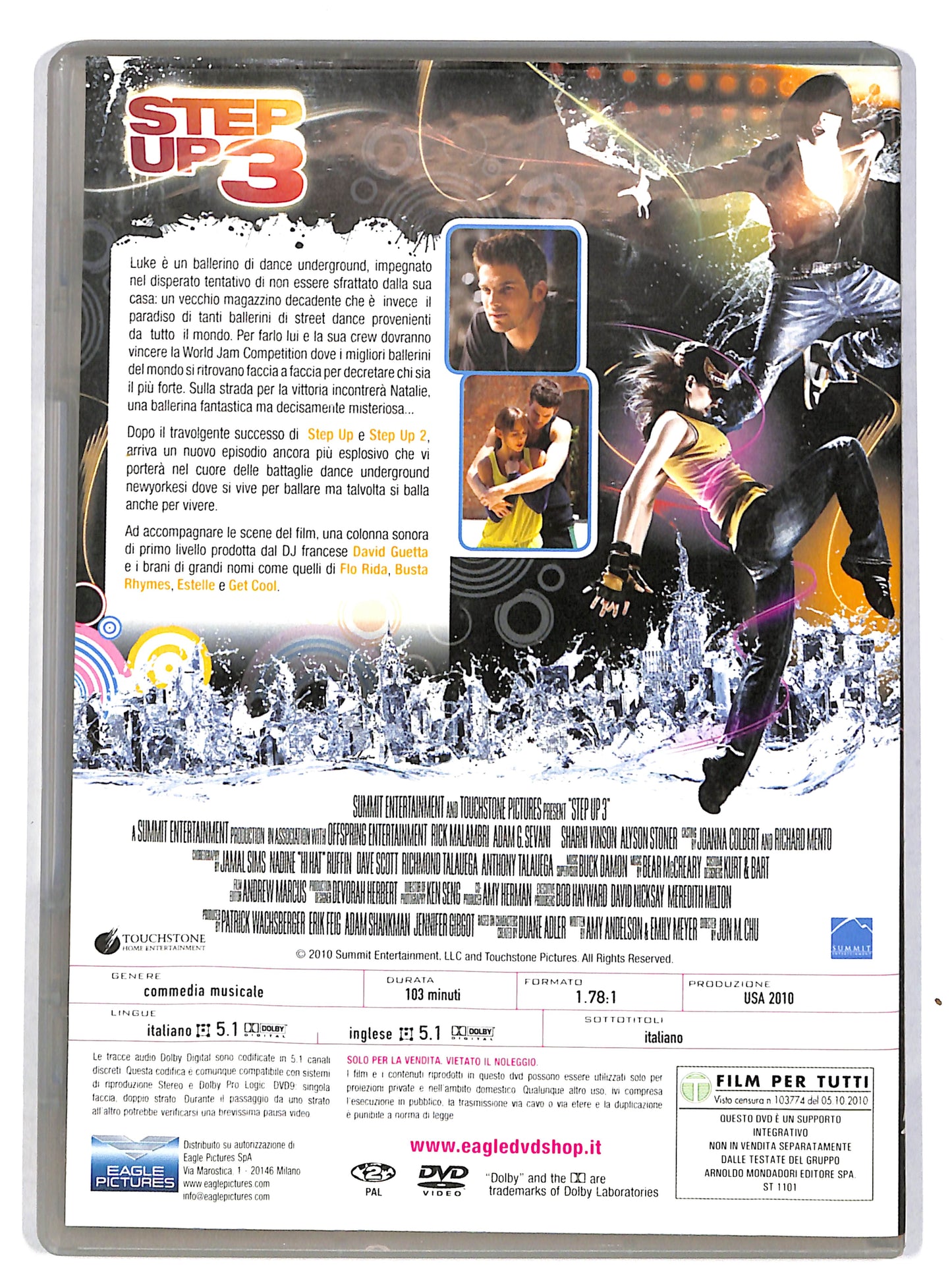 EBOND Step Up 3 EDITORIALE DVD DB627339