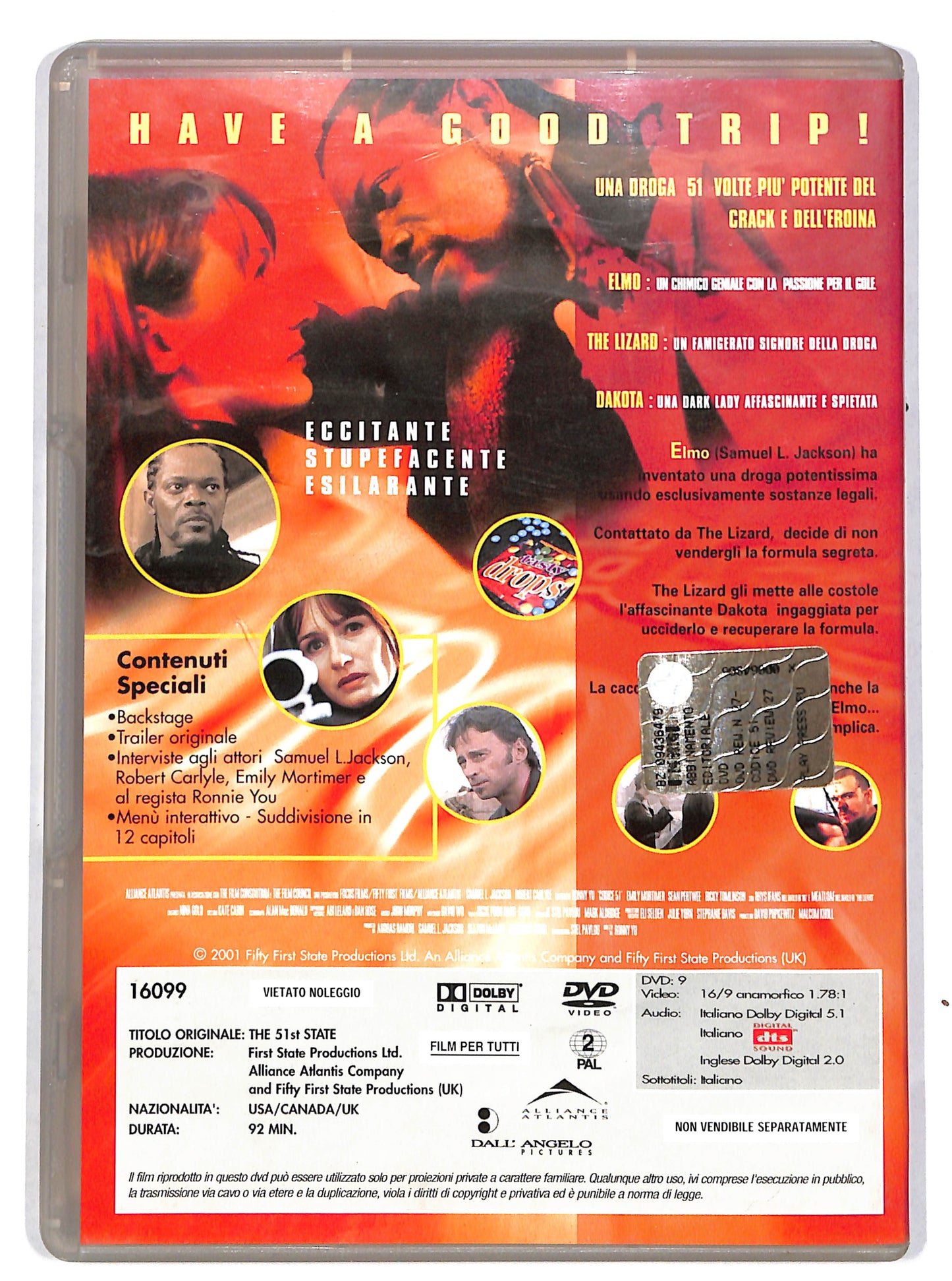 EBOND Codice 51 EDITORIALE DVD DB627343