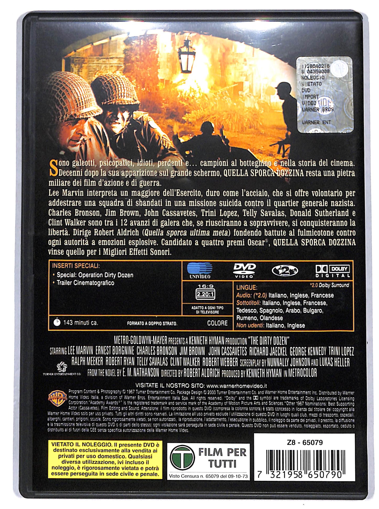 EBOND quella sporca dozzina DVD DB627458