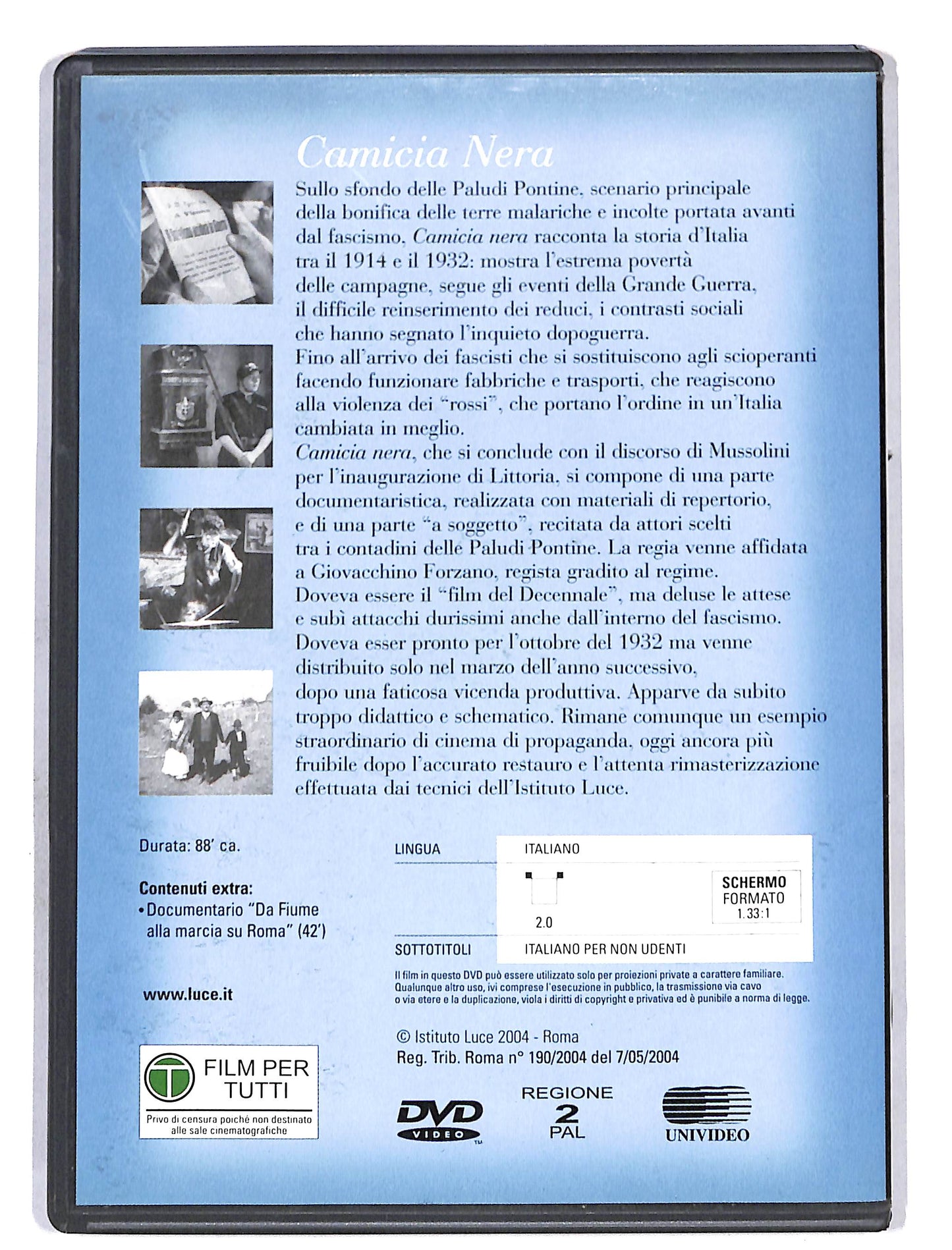 EBOND Novecento vol.16 Camicia Nera DVD DB627603