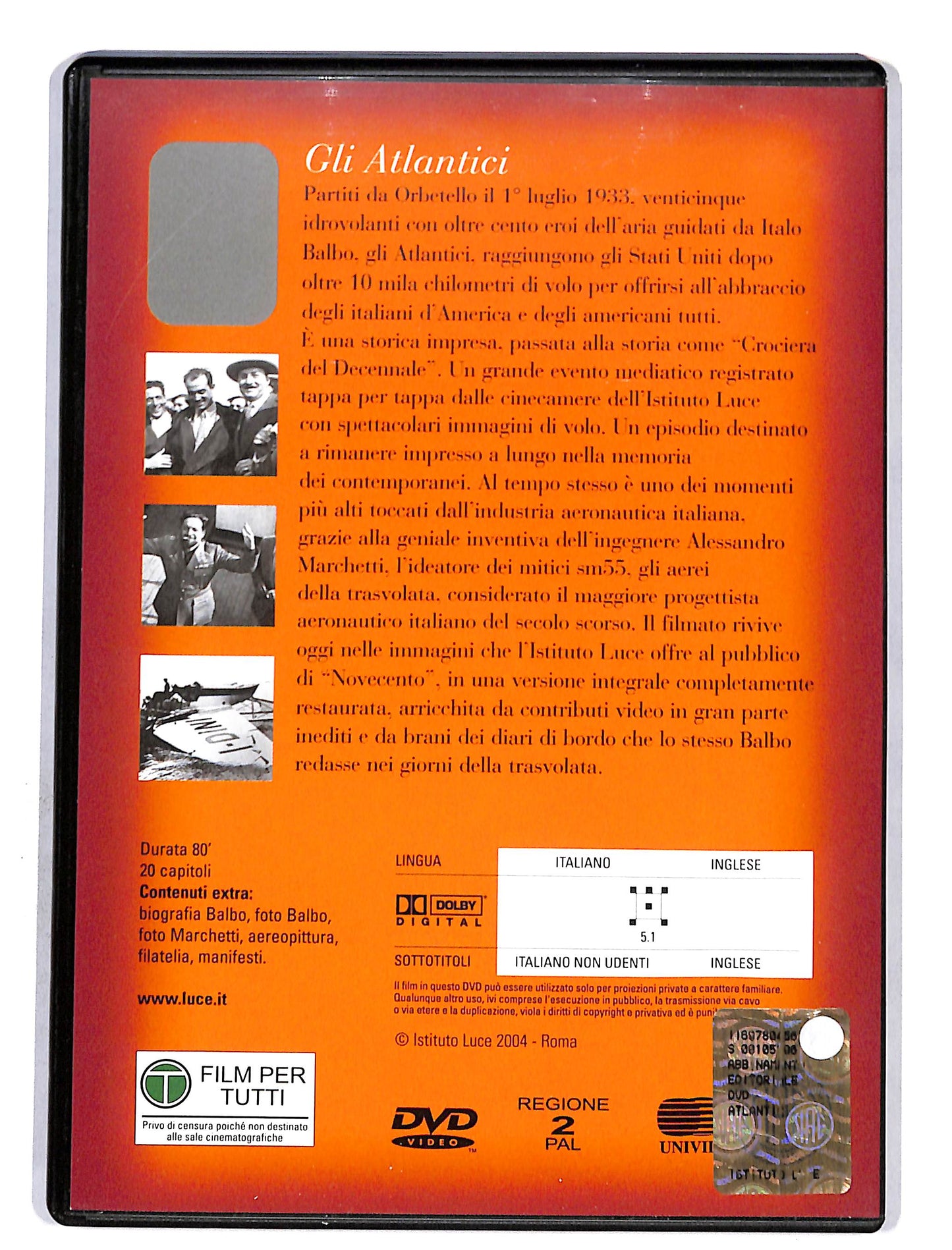 EBOND Novecento vol.3 Gli Atlantici DVD DB627614