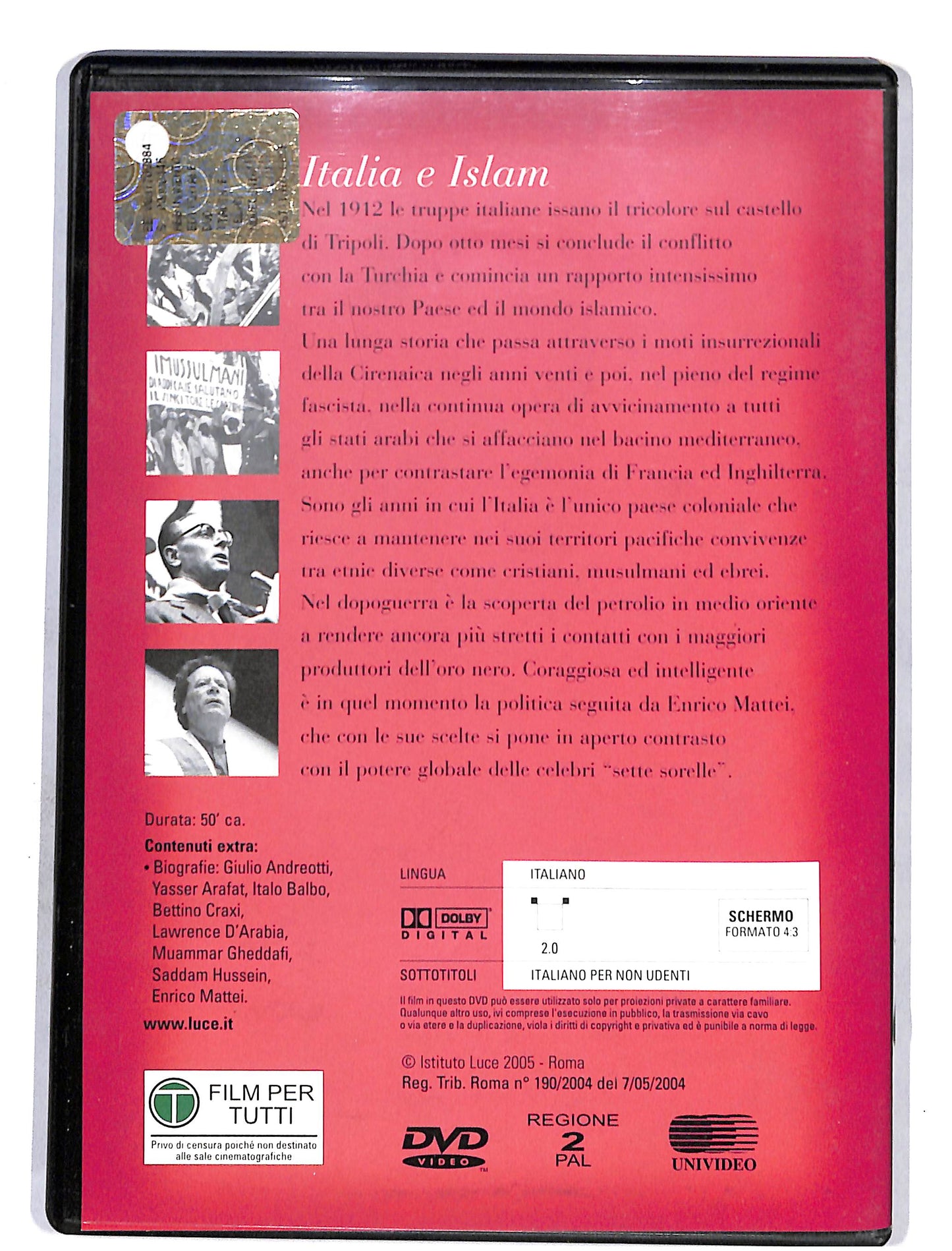 EBOND Novecento vol.8 Italia e Islam DVD DB627617