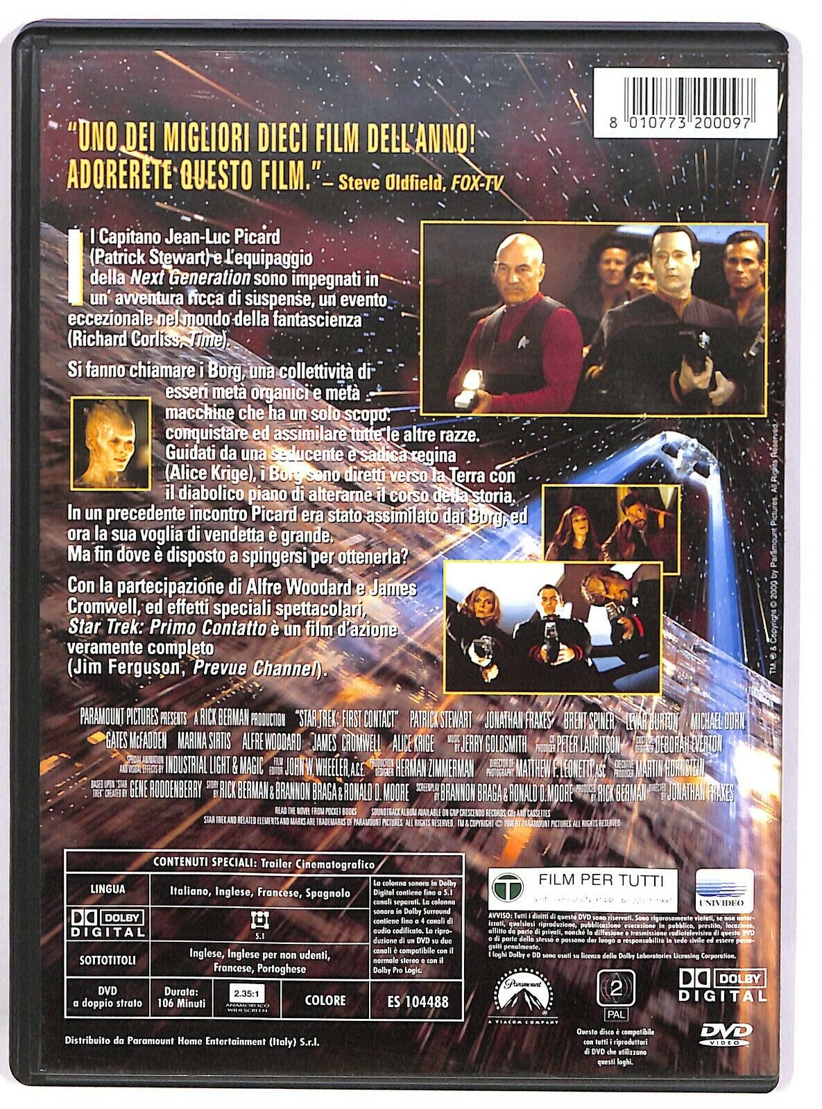 EBOND Star Trek Primo Contatto DVD DB627642