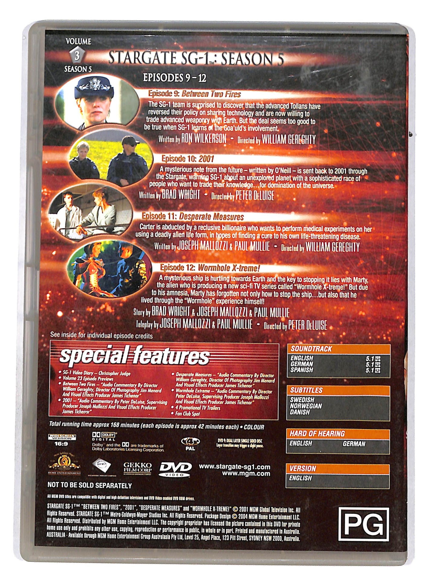 EBOND Stargate Sg.1 Season 5 vol.3 DVD DB628122