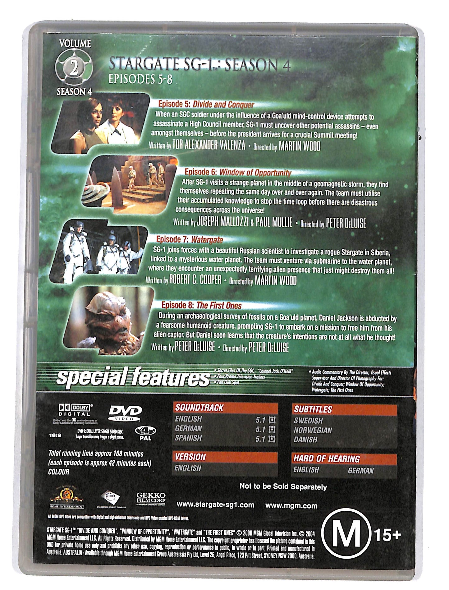 EBOND Stargate Sg.1 Season 4 vol.2 DVD DB628142