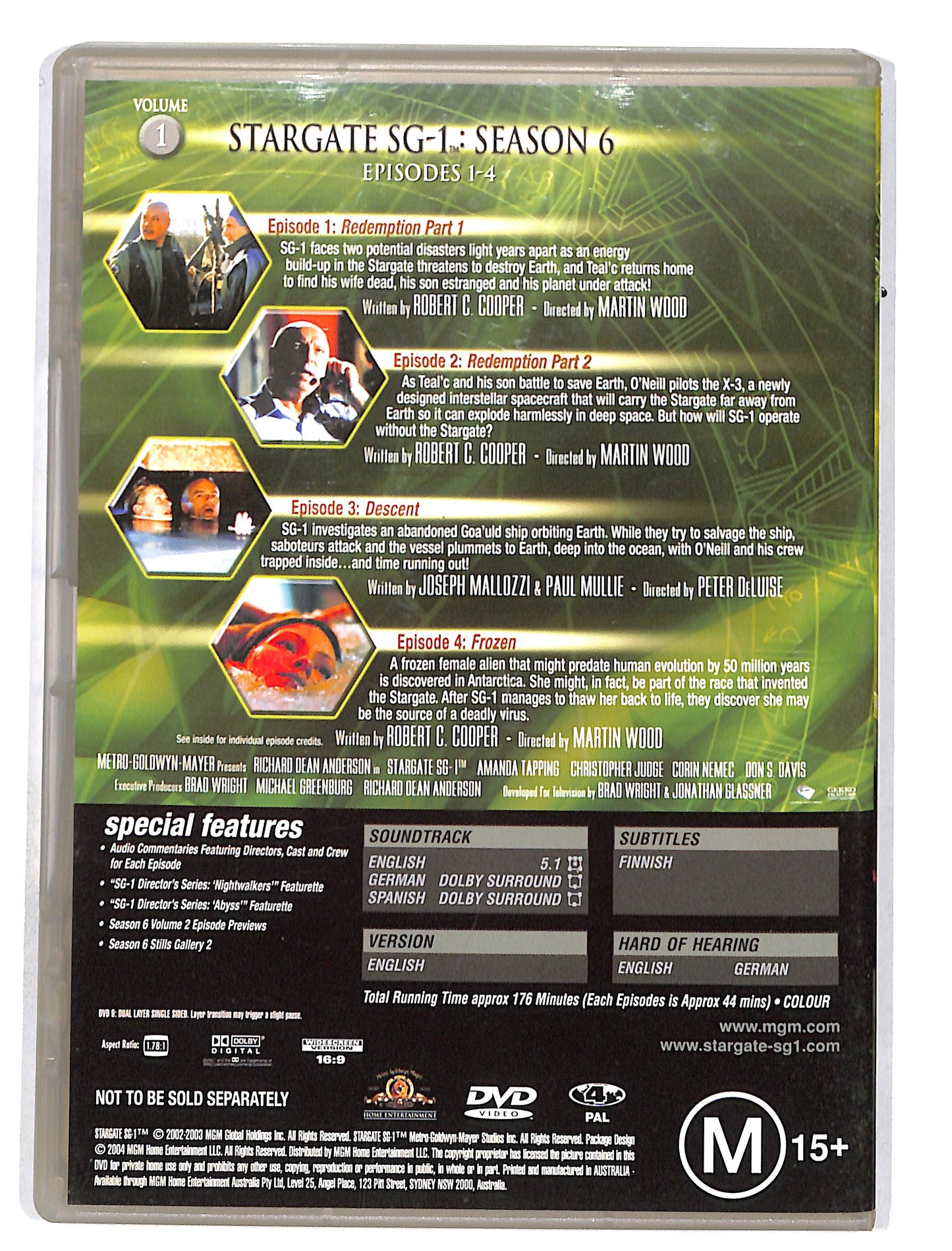 EBOND Stargate Sg.1 Season 6 vol.1 DVD DB628144