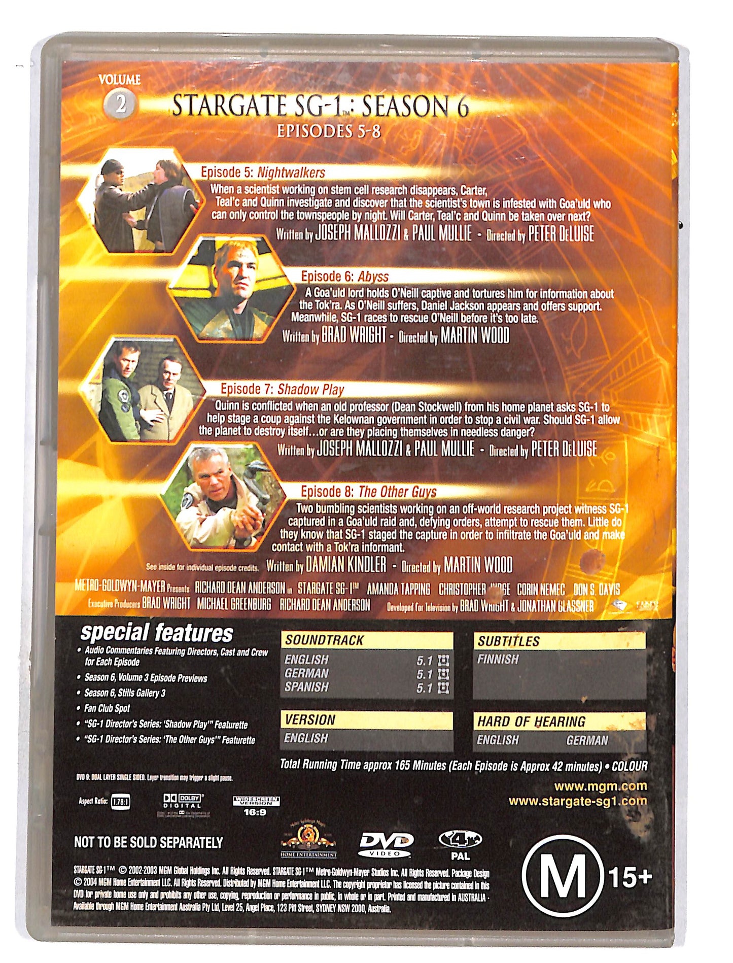 EBOND Stargate Sg 1 season 6 vol.2 DVD DB628151