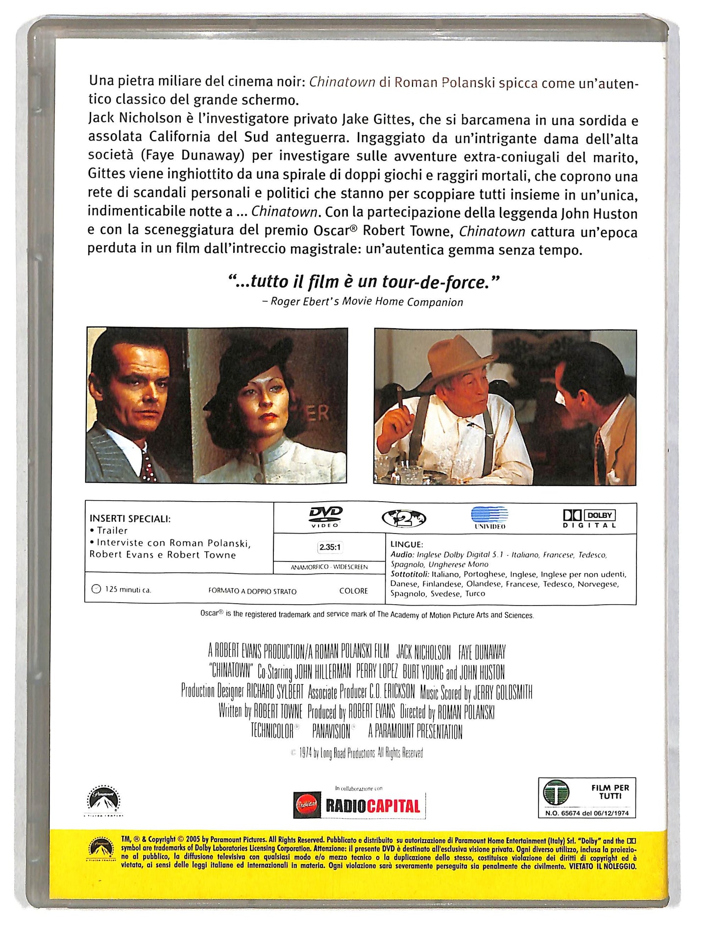EBOND Chinatown (film) EDITORIALE DVD DB628317