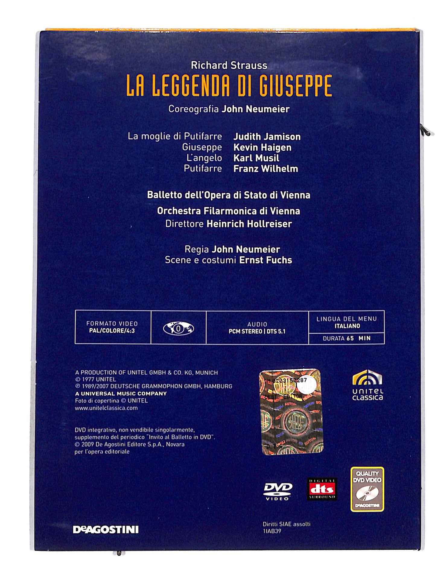 EBOND Invito al balletto vol.39 La Leggenda di Giuseppe DVD DB628329