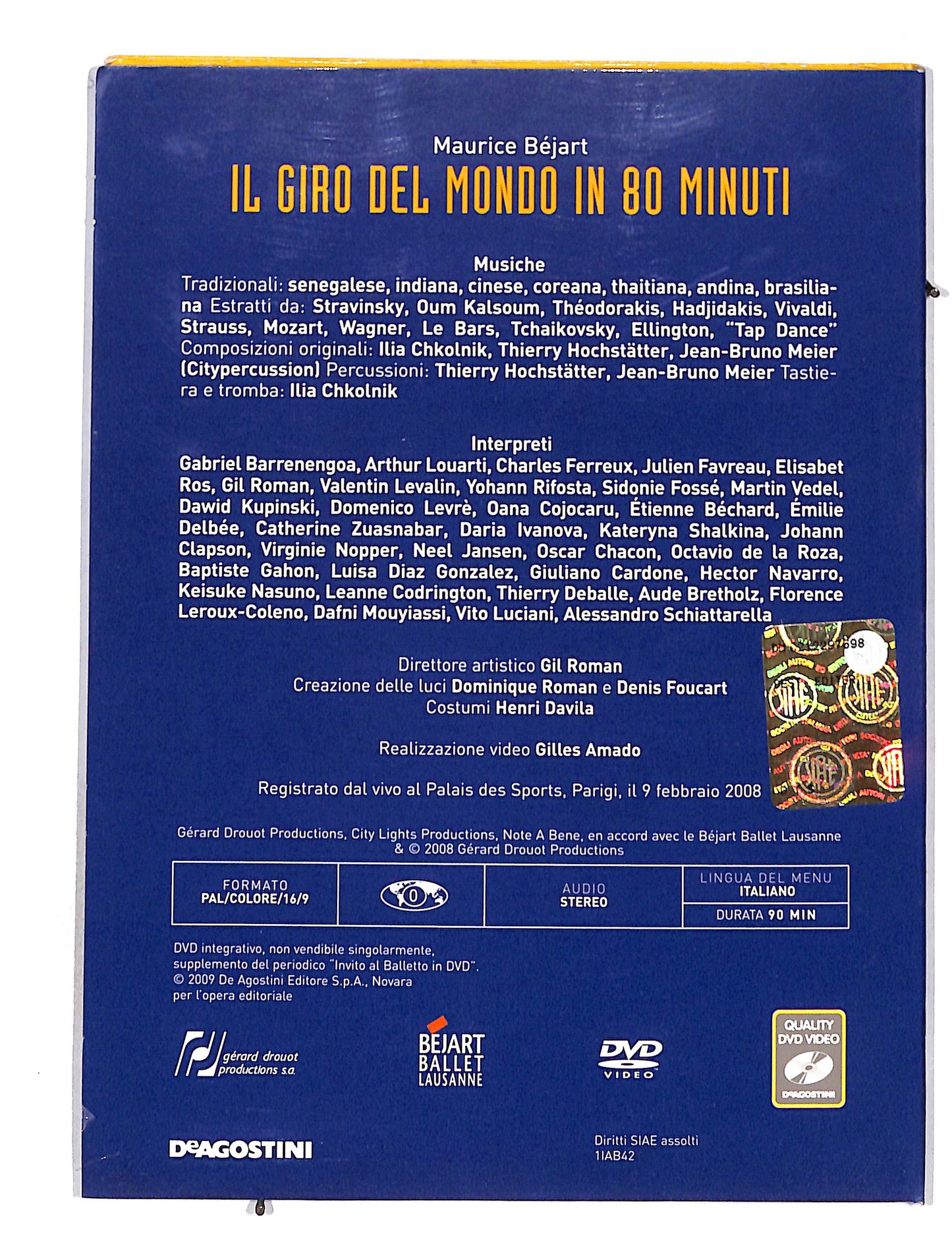 EBOND Invito al balletto vol.42 Il giro del mondo in 80 minuti DVD DB628336