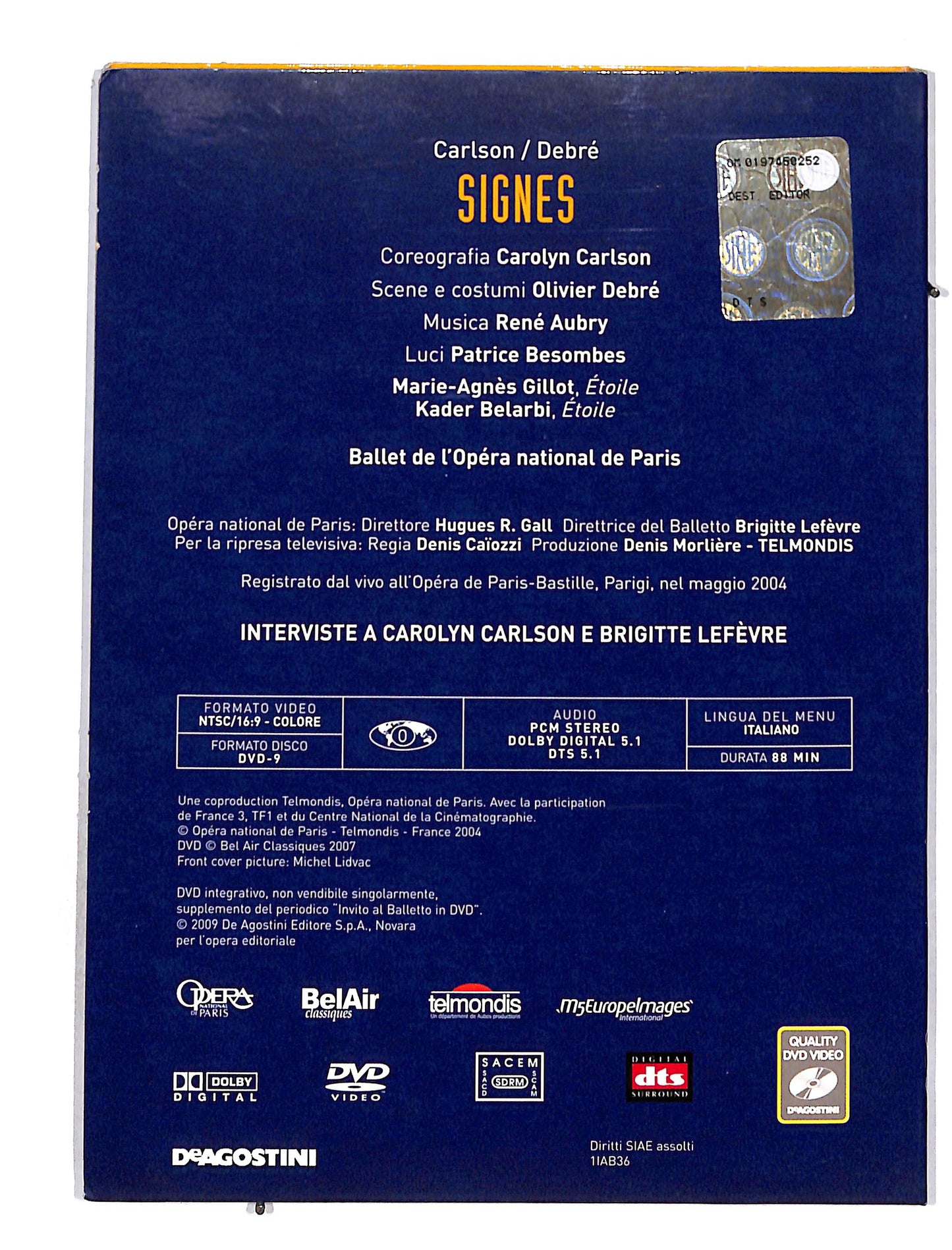 EBOND Invito al balletto vol.36 Signes DVD DB628337