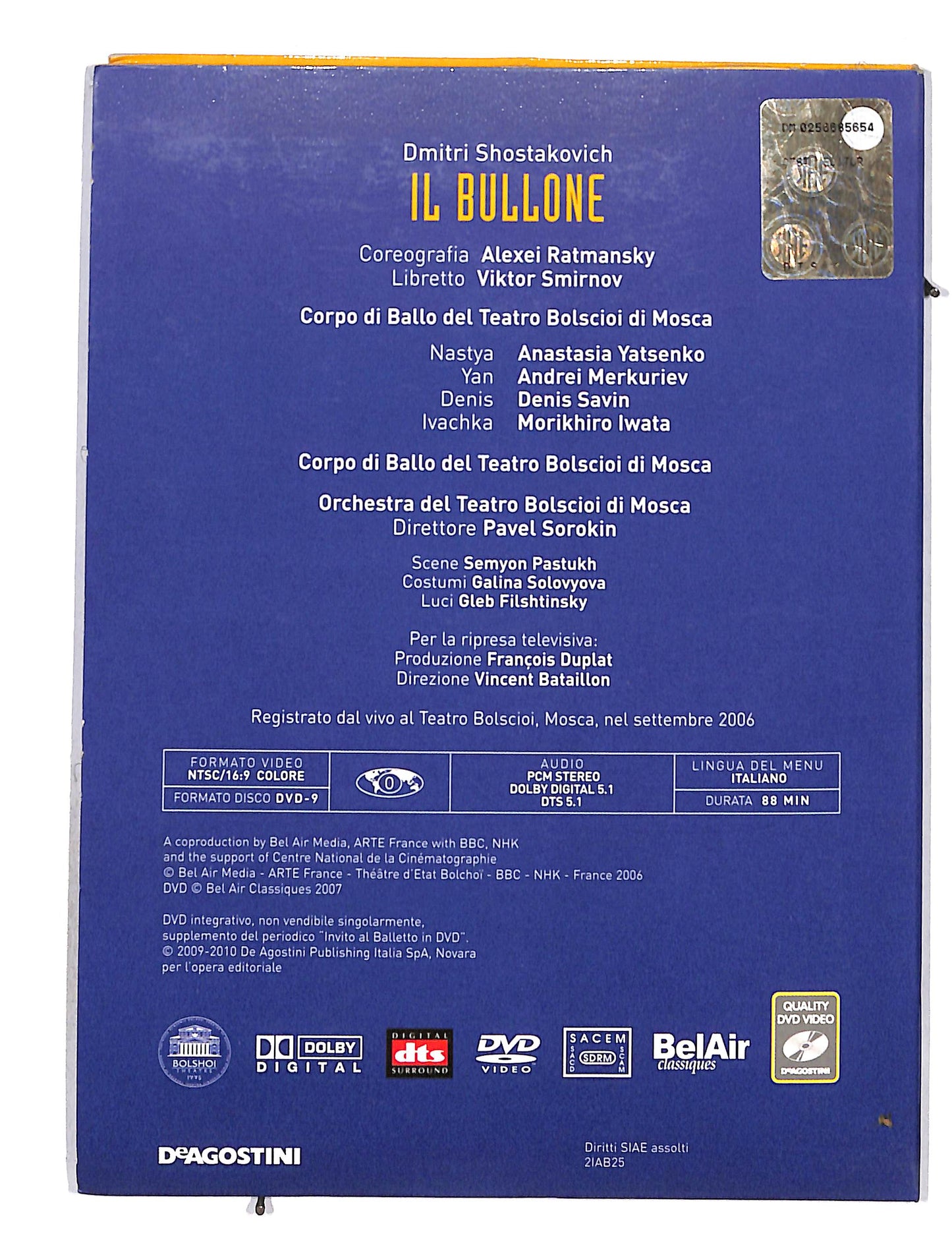 EBOND Invito al balletto vol.25 Il bullone DVD DB628340