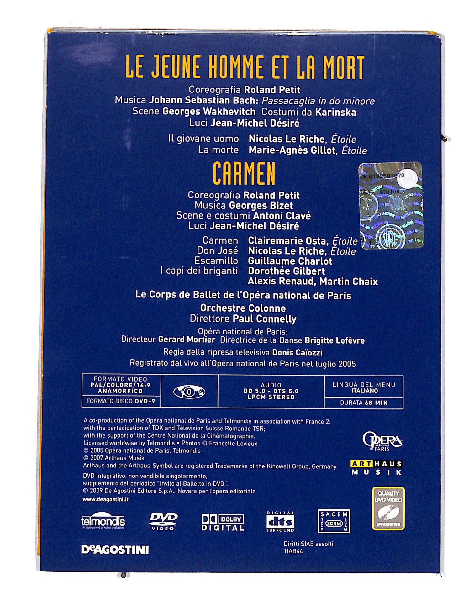 EBOND Invito al balletto vol.44 le jeune homme et la mort DVD DB628345