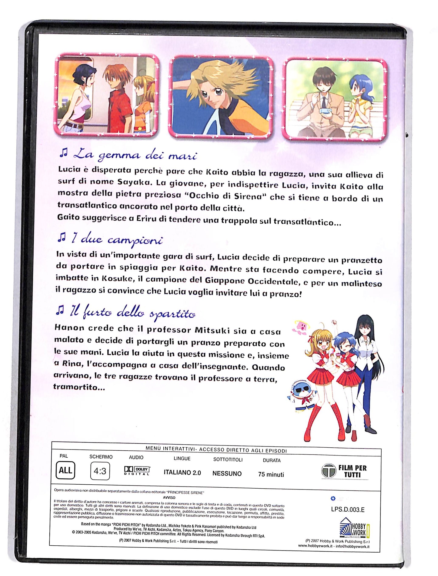 EBOND principesse sirene Mermaid Melody vol.3 DVD DB628367